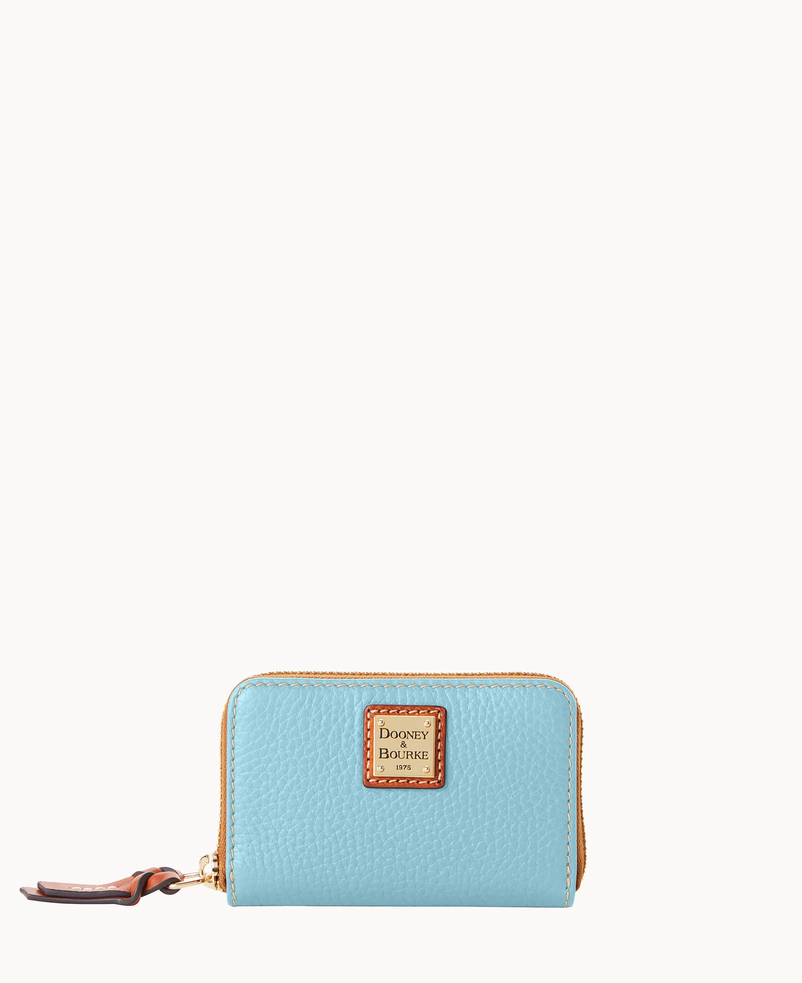 Pebble Grain Large Zip Around Credit Card Case - Image 46