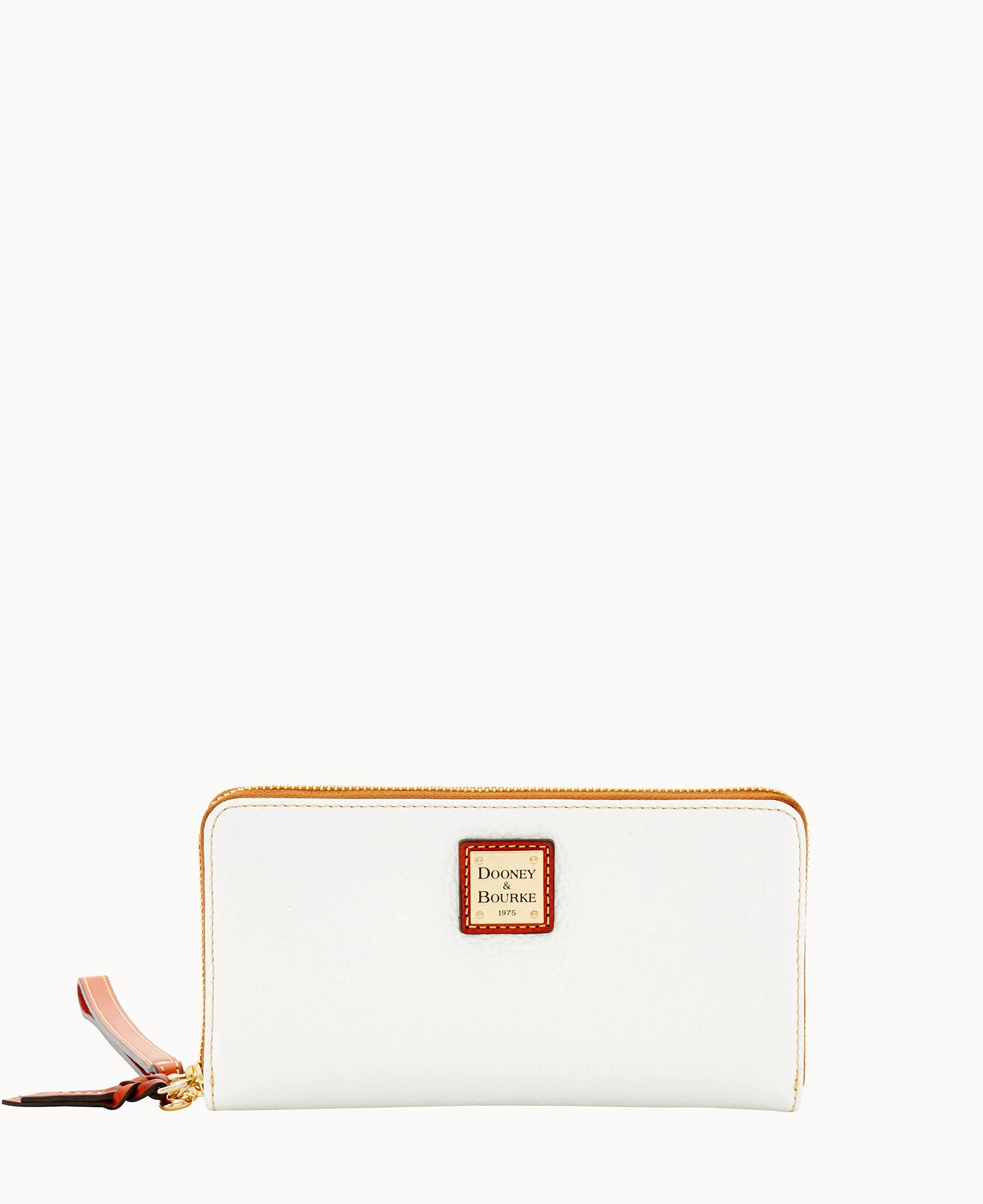 Pebble Grain Large Zip Around Wristlet - Image 25