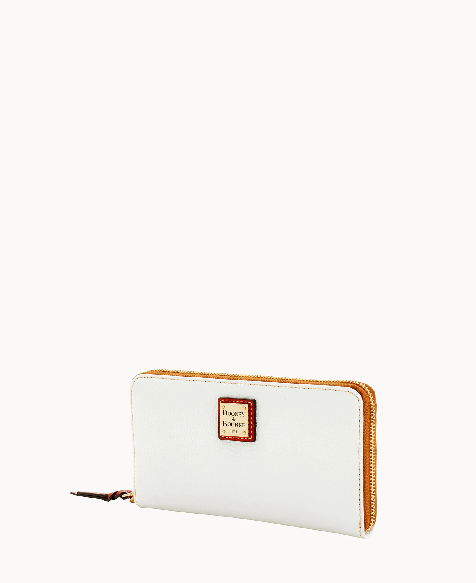 Pebble Grain Large Zip Around Wristlet - Image 26