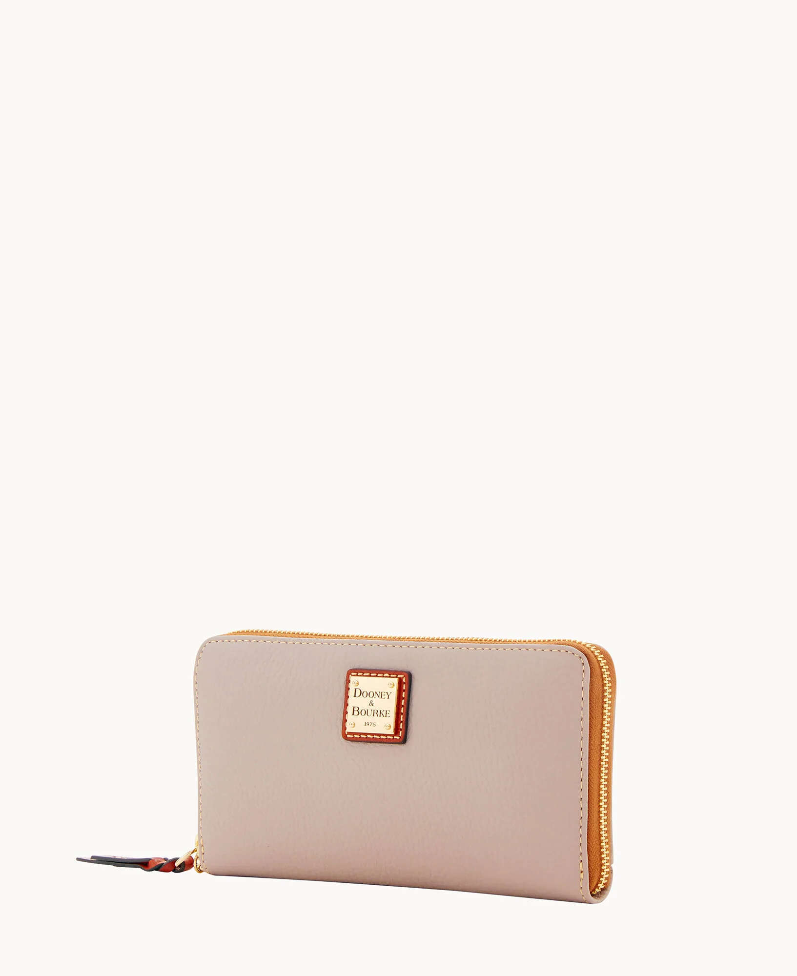 Pebble Grain Large Zip Around Wristlet - Image 38