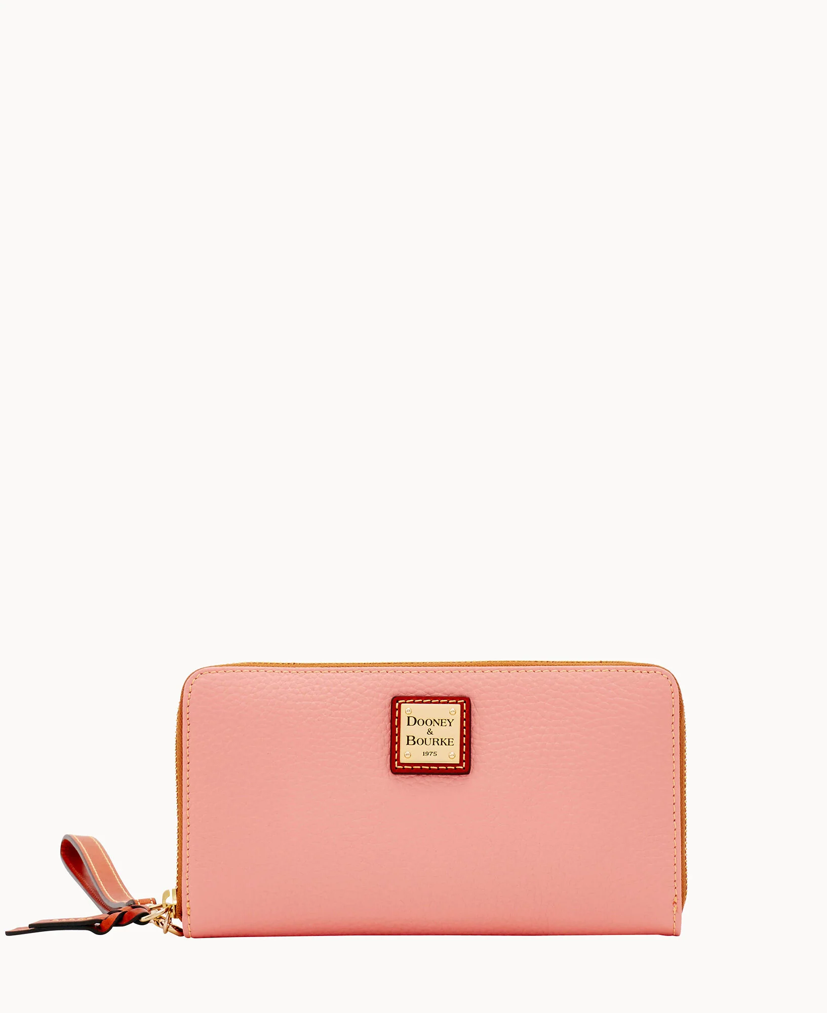 Pebble Grain Large Zip Around Wristlet - Image 49