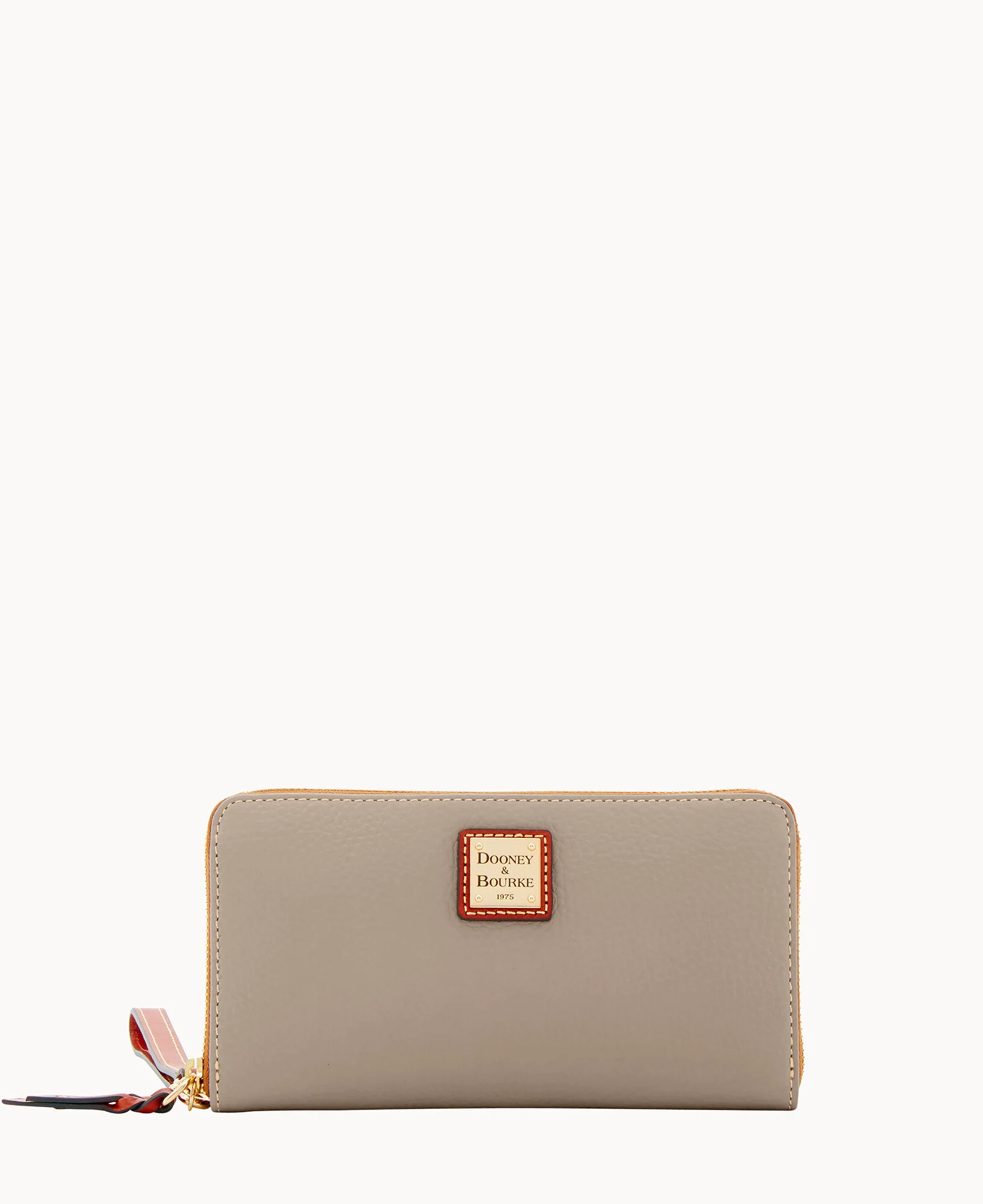 Pebble Grain Large Zip Around Wristlet - Image 61