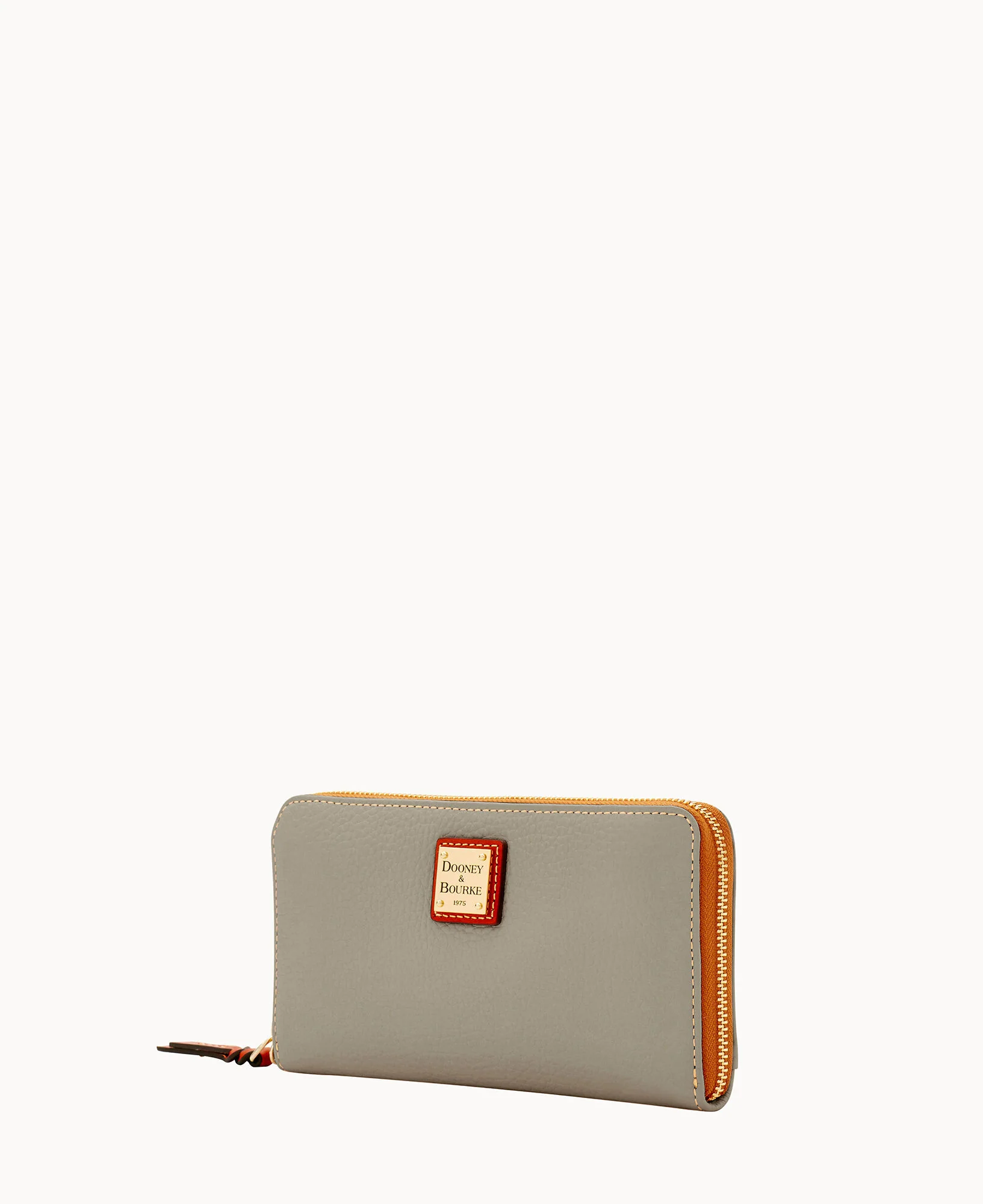 Pebble Grain Large Zip Around Wristlet - Image 71