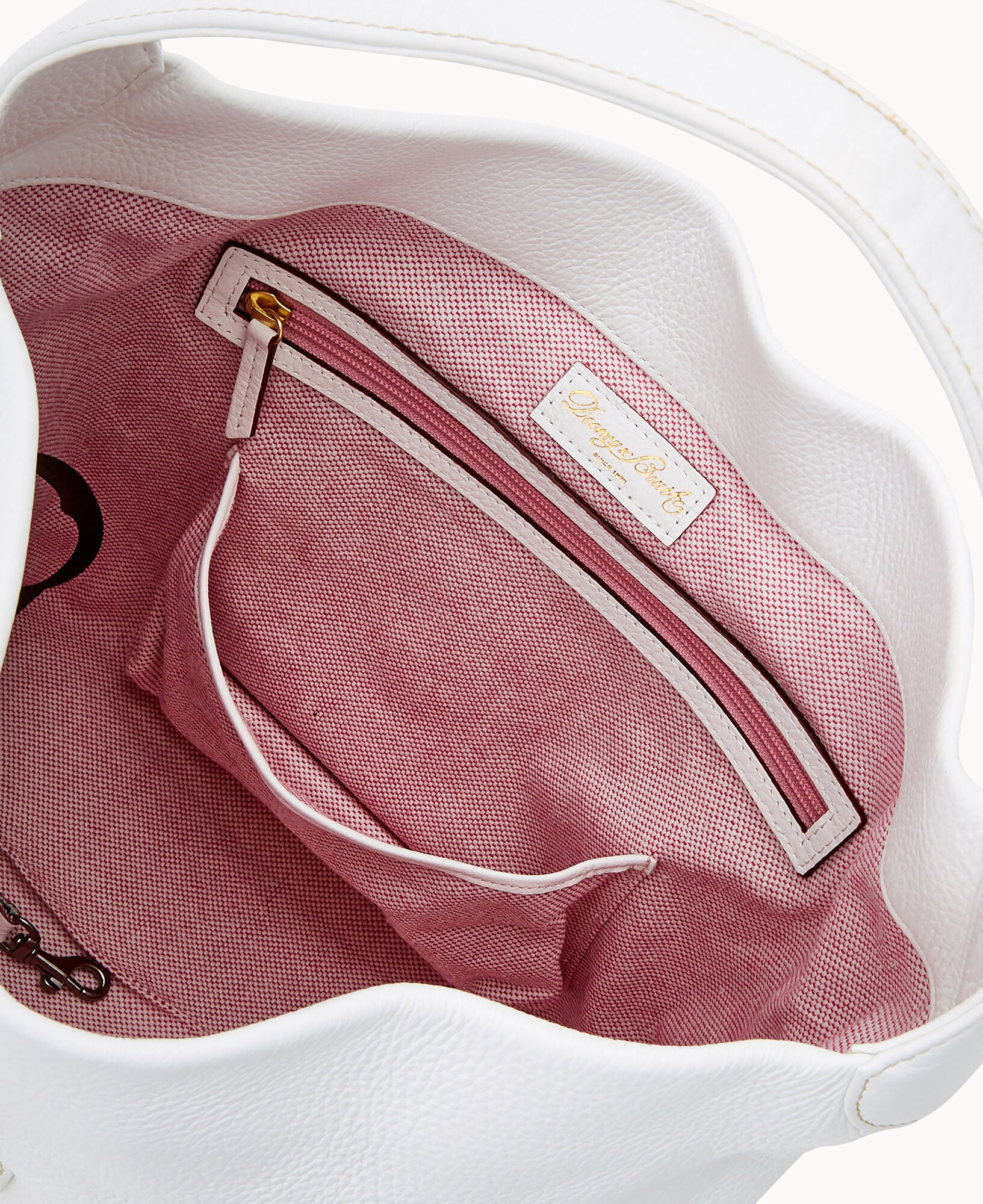 Pebble Grain Logo Lock Shoulder Bag - Image 3