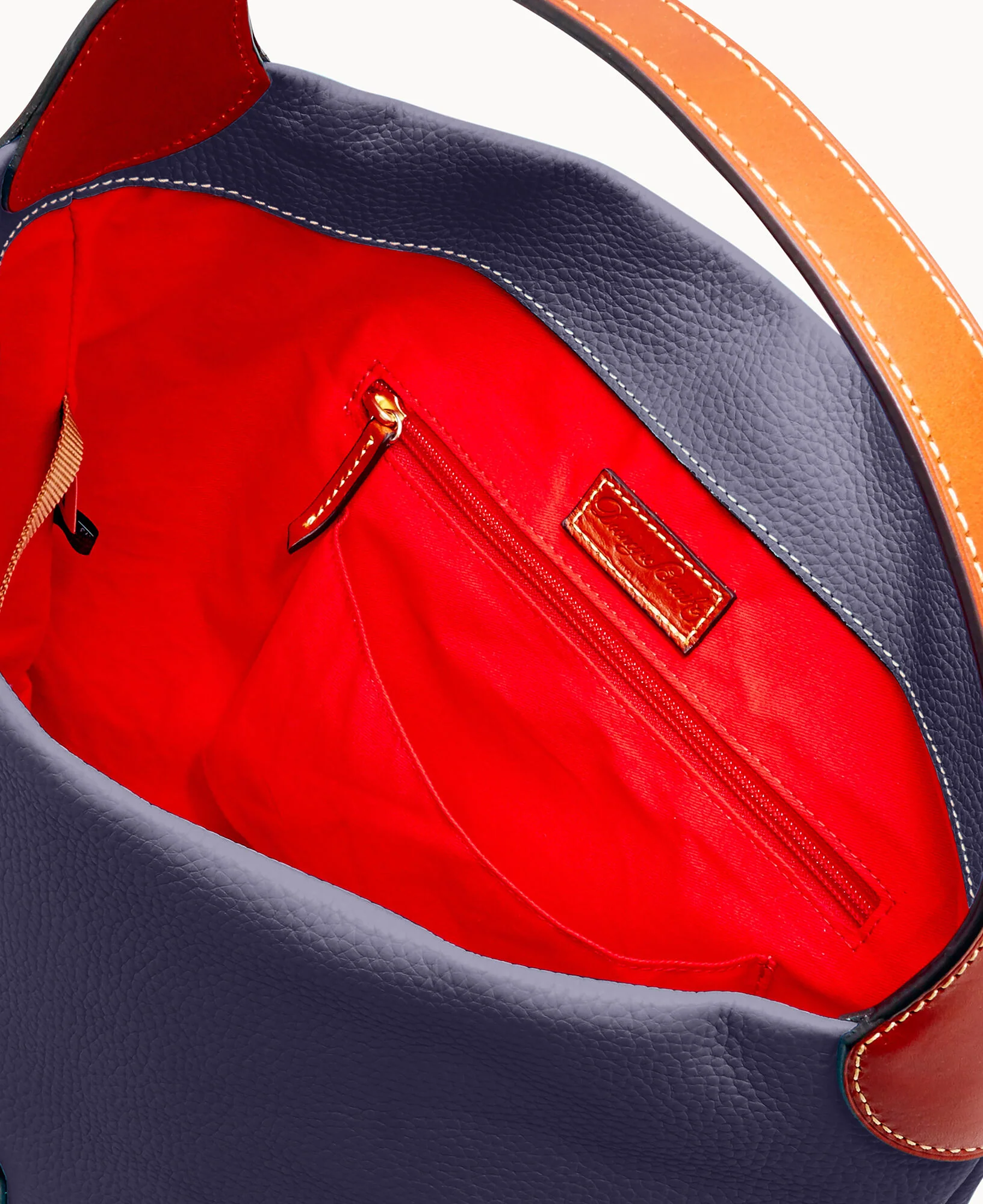 Pebble Grain Logo Lock Shoulder Bag - Image 43