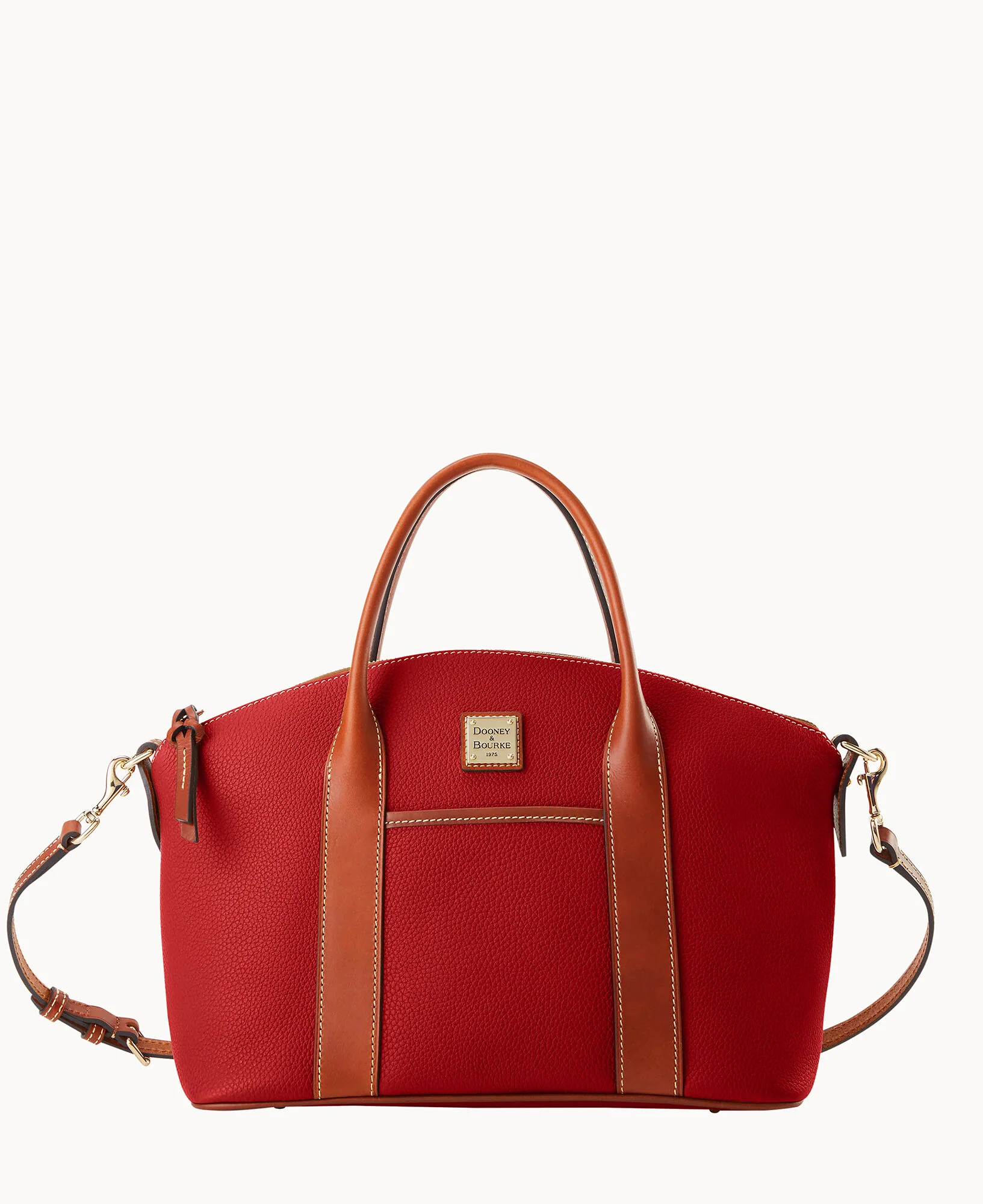 Pebble Grain Madeline Satchel - Image 11