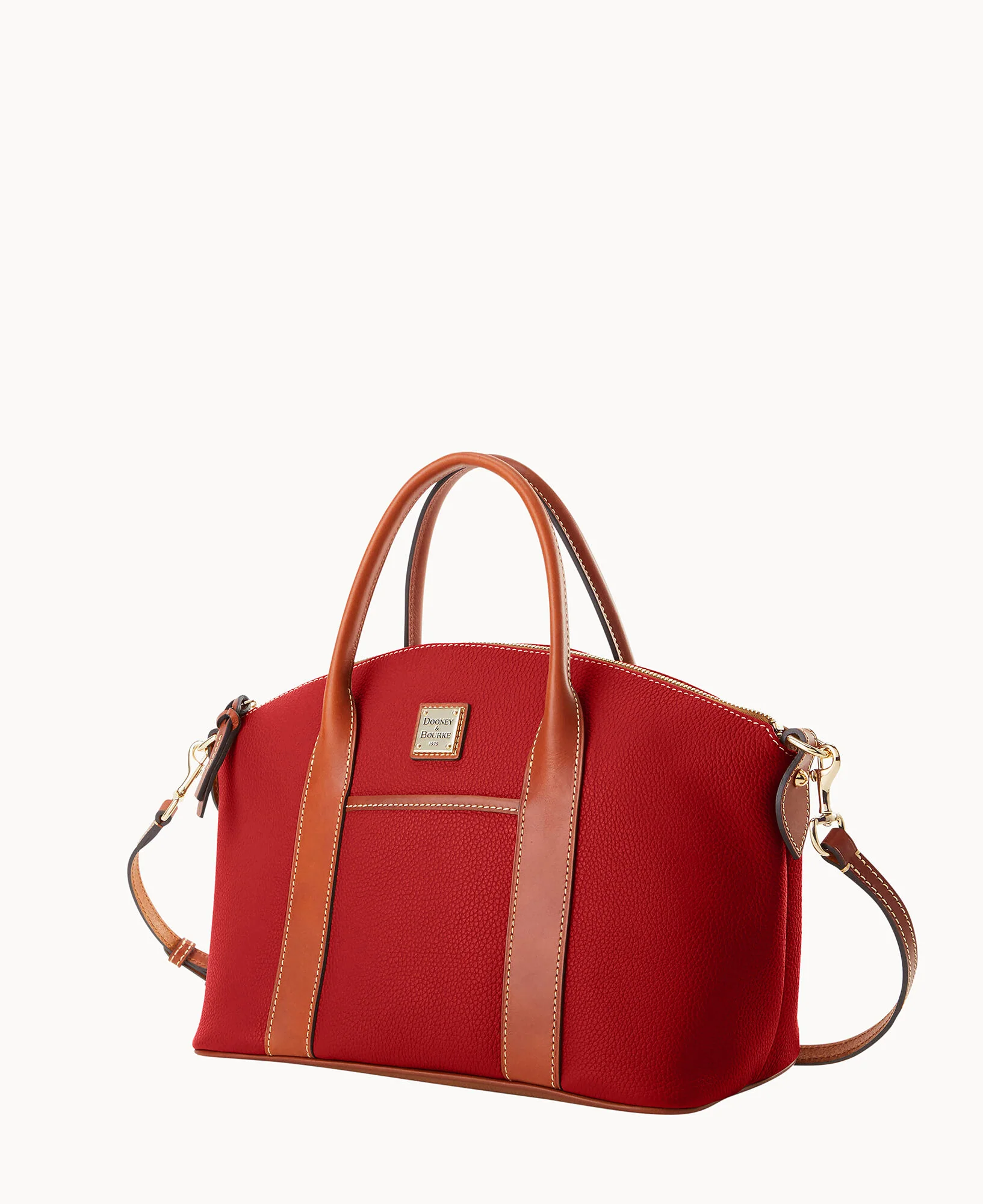 Pebble Grain Madeline Satchel - Image 12