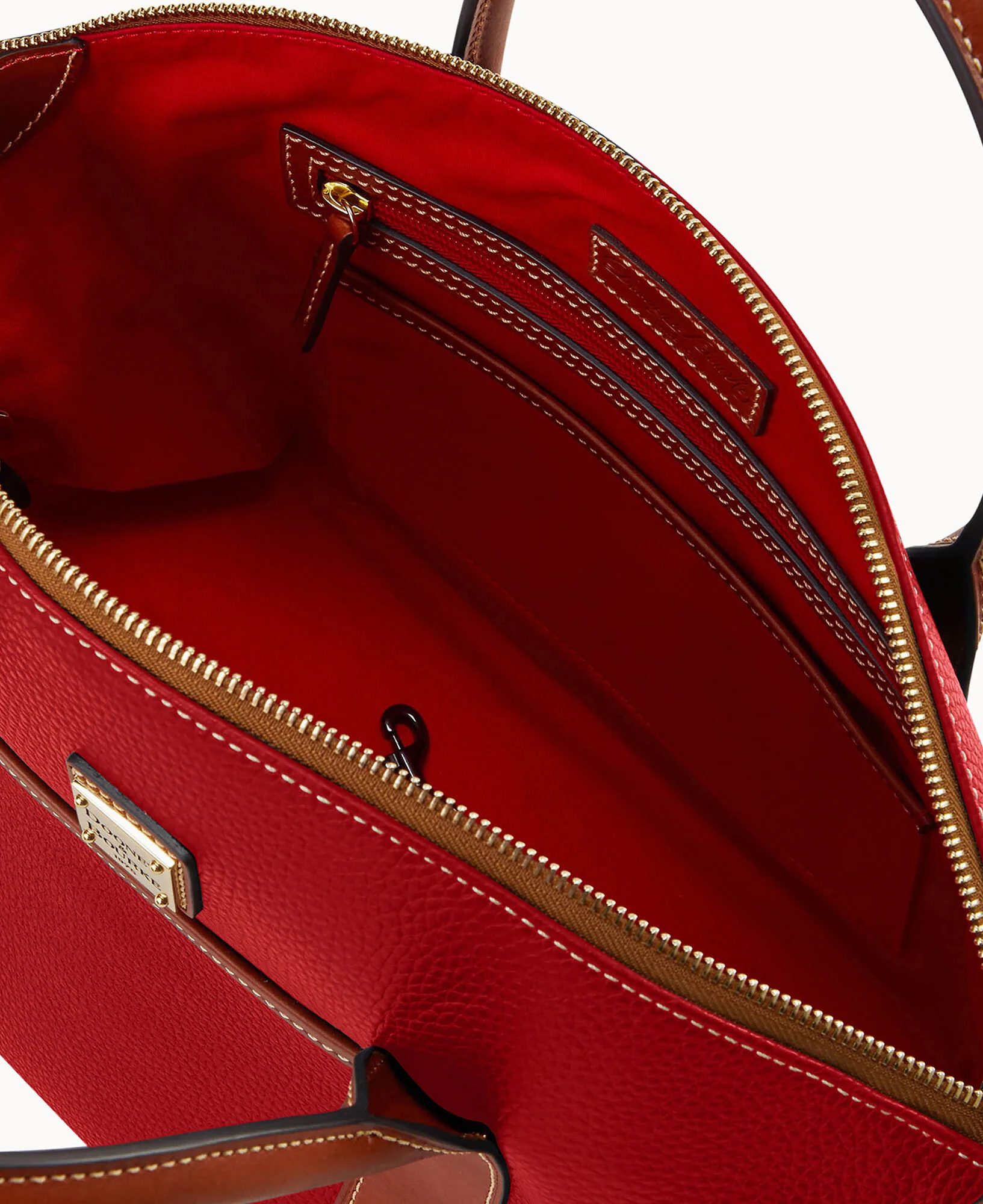 Pebble Grain Madeline Satchel - Image 13