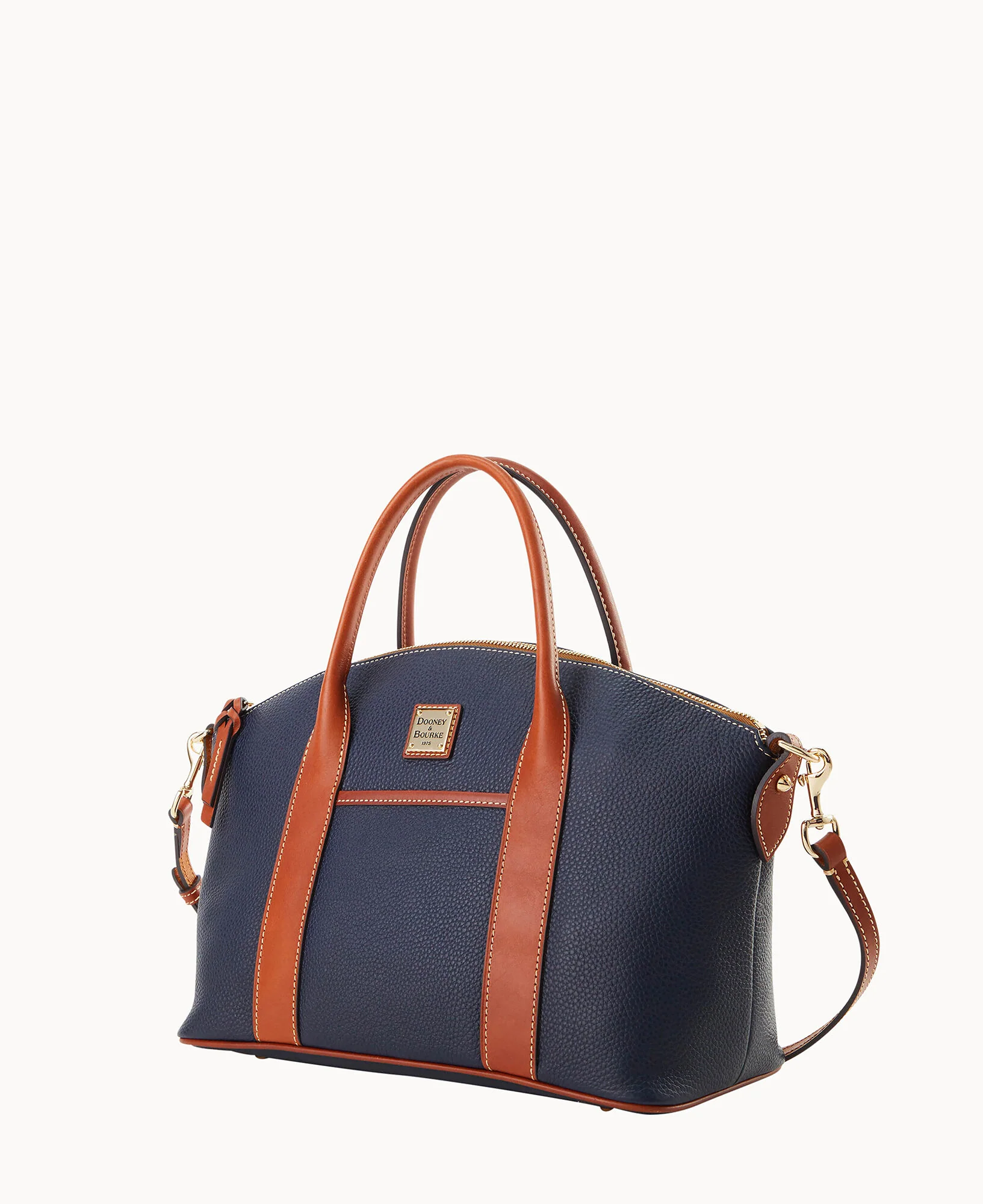 Pebble Grain Madeline Satchel - Image 17