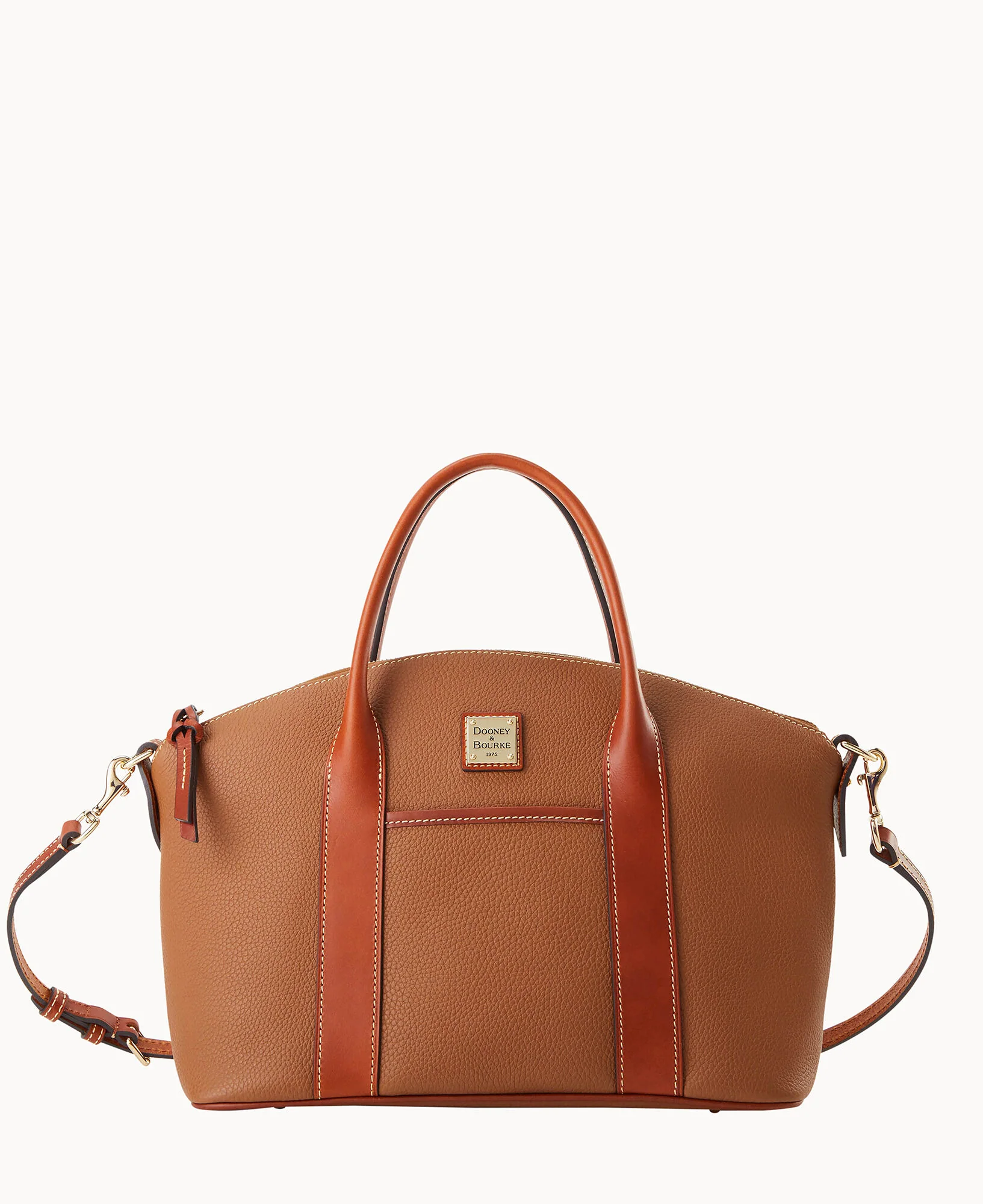 Pebble Grain Madeline Satchel - Image 21