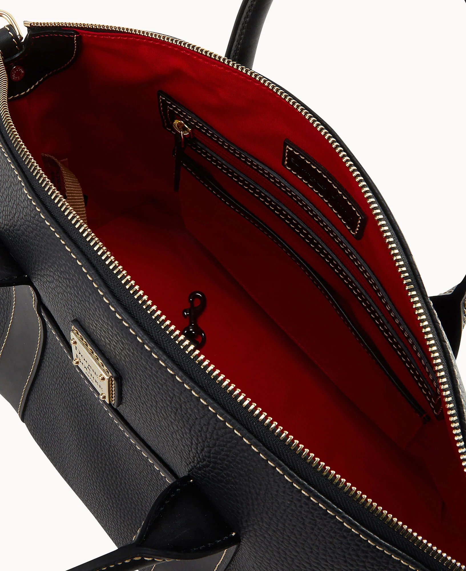 Pebble Grain Madeline Satchel - Image 28