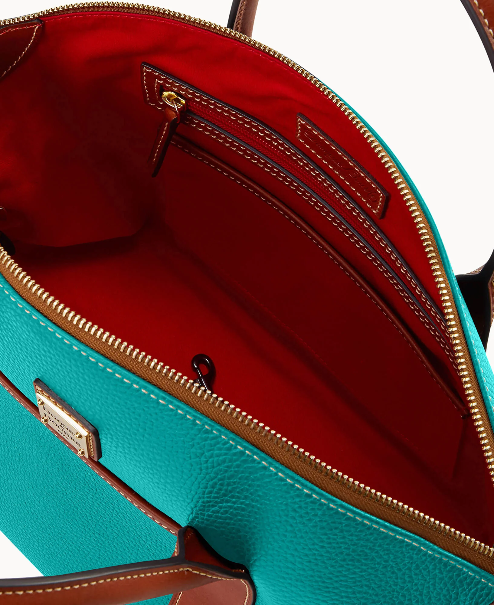 Pebble Grain Madeline Satchel - Image 33