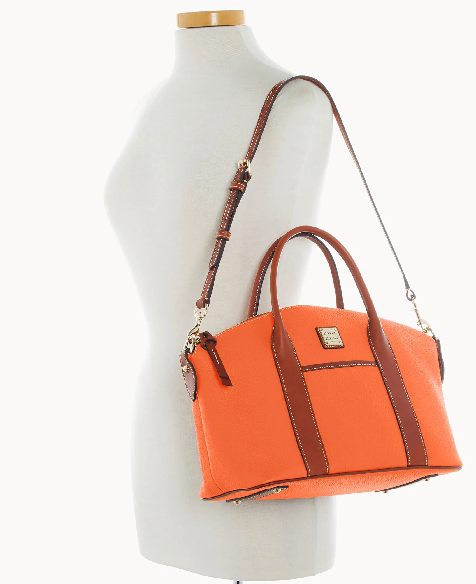 Pebble Grain Madeline Satchel - Image 40