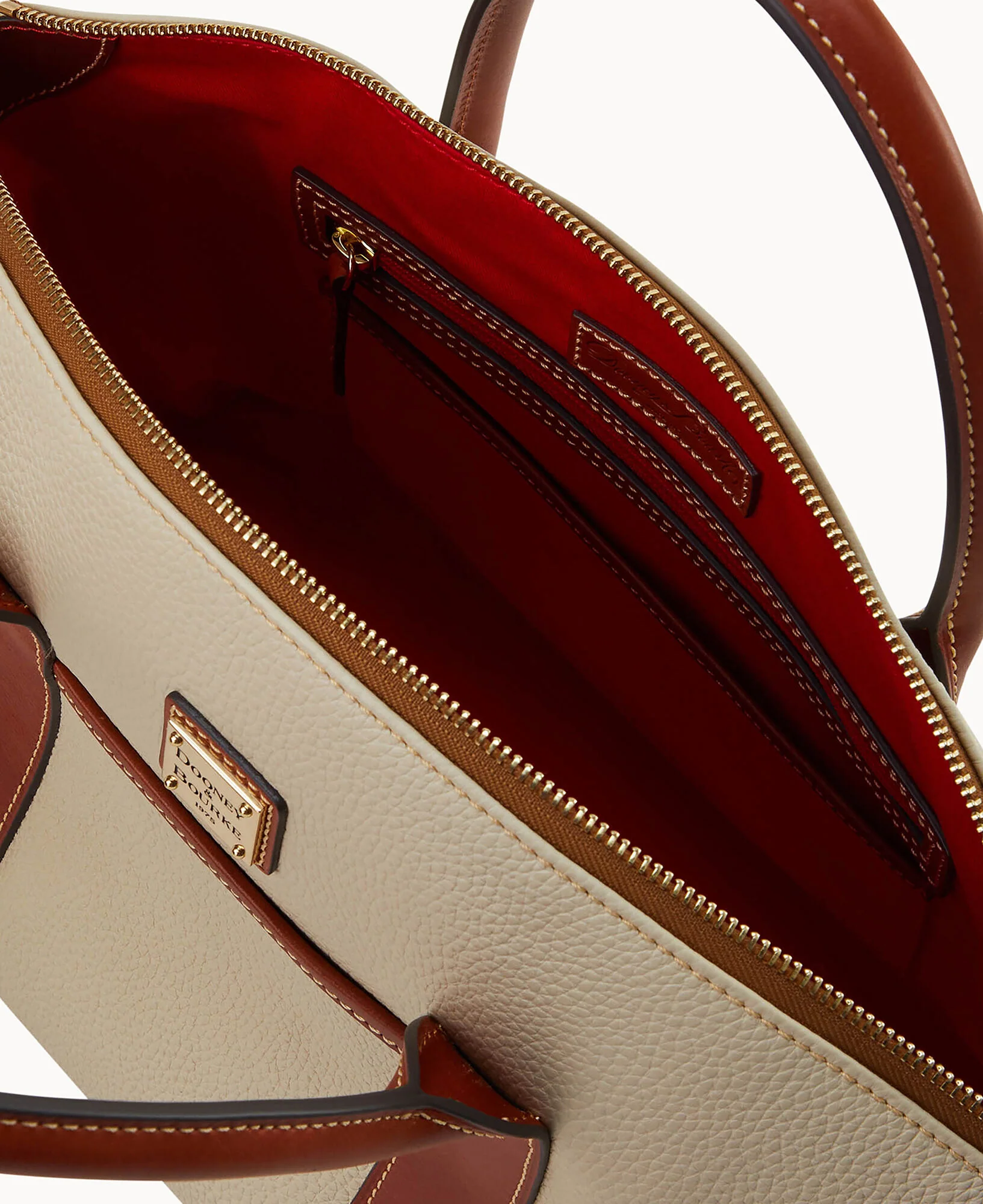 Pebble Grain Madeline Satchel - Image 43