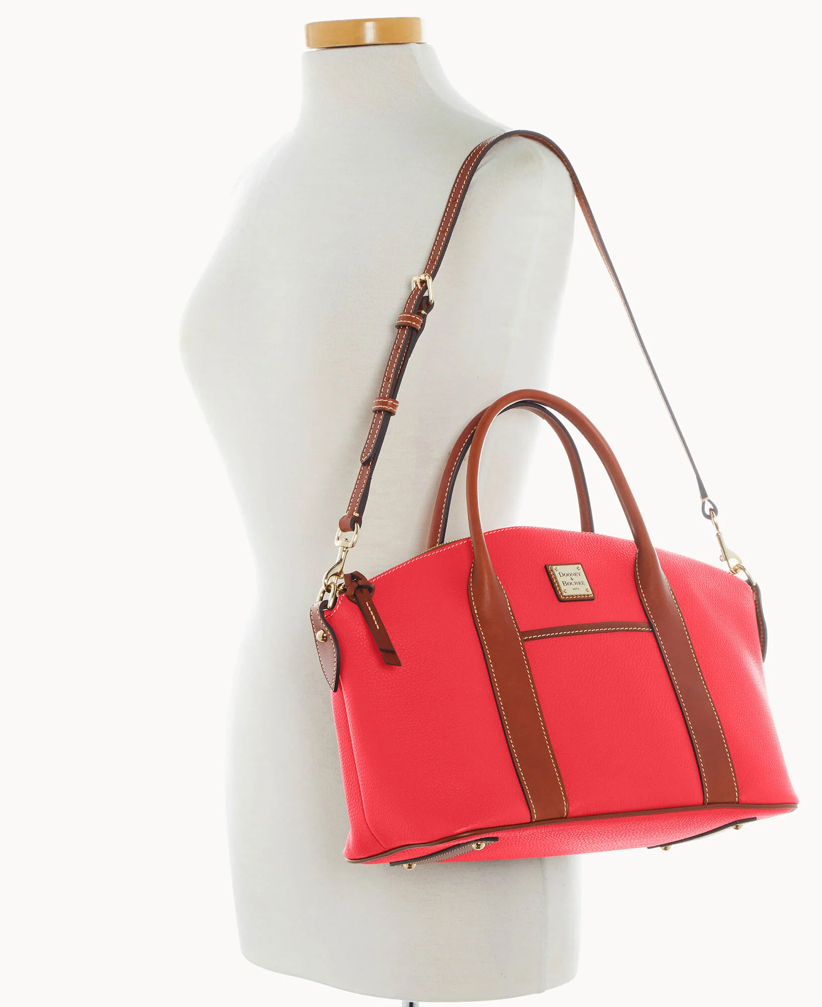 Pebble Grain Madeline Satchel - Image 50
