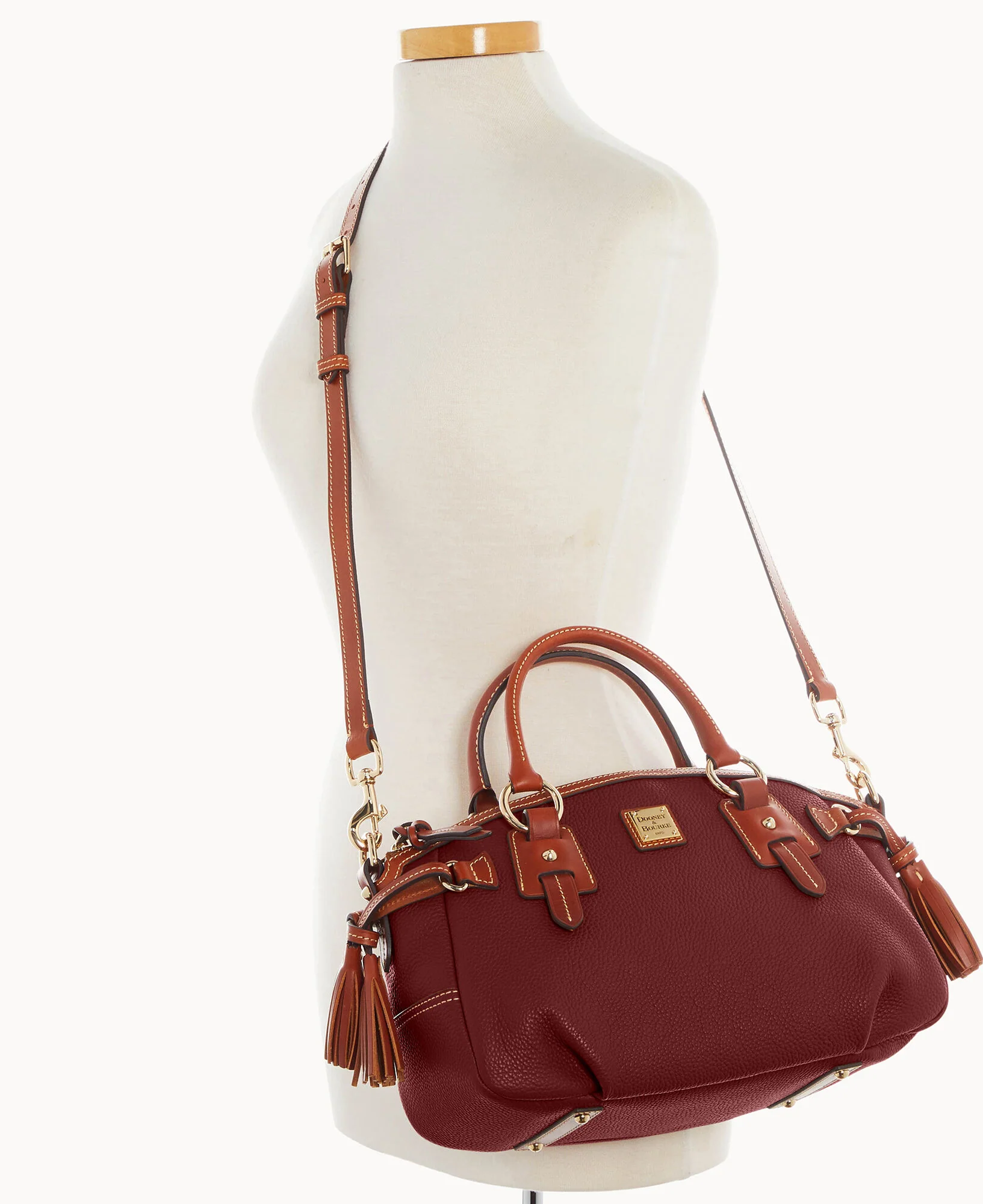 Pebble Grain Medium Mail Satchel - Image 8