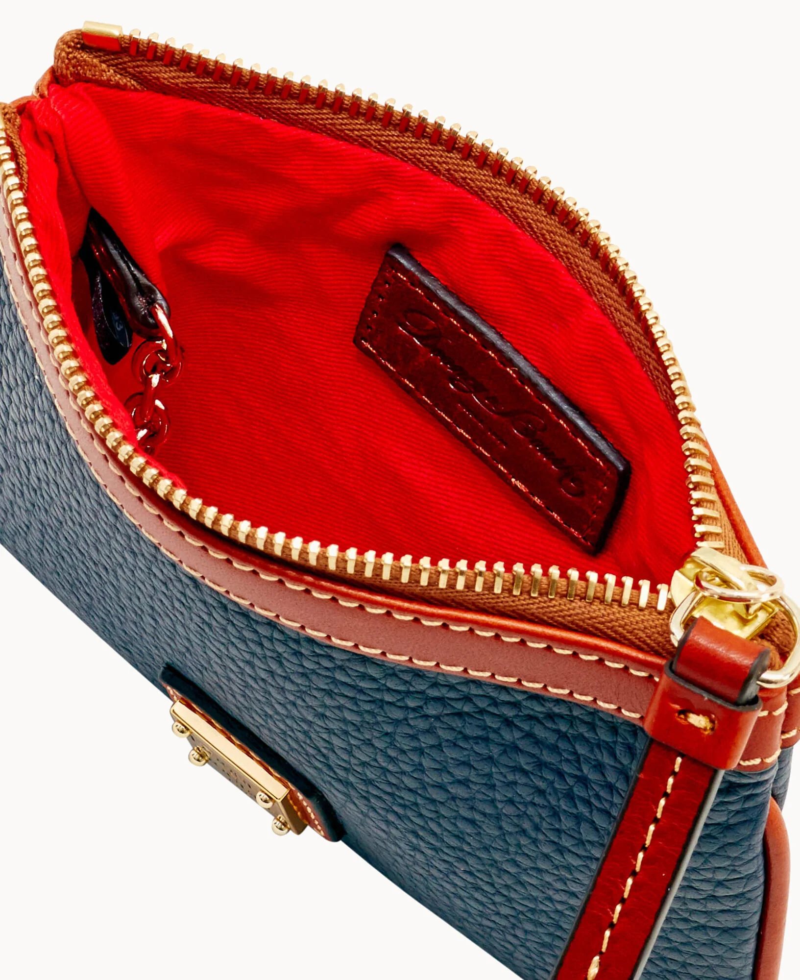 Pebble Grain Medium Wristlet - Image 30