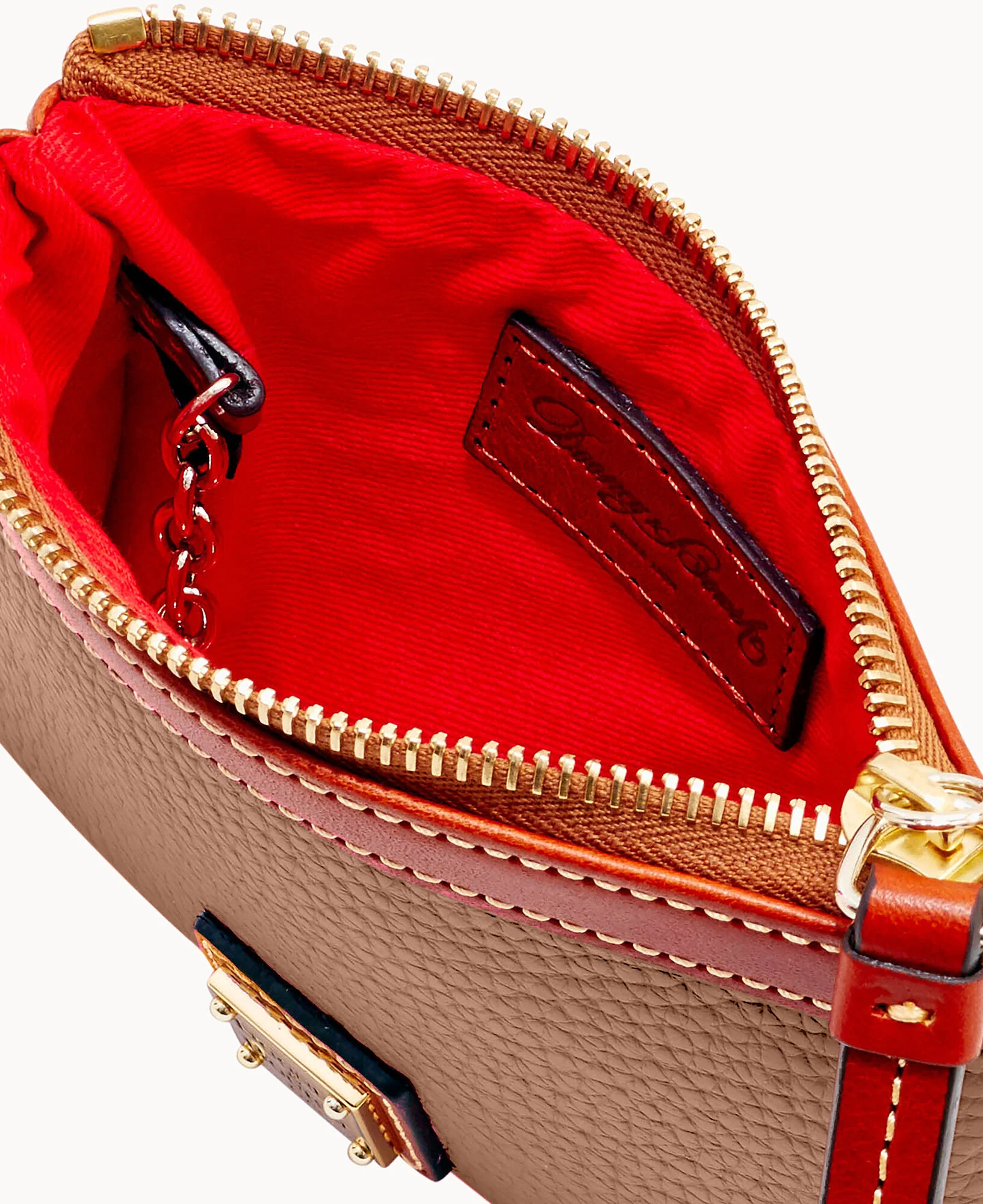Pebble Grain Medium Wristlet - Image 42