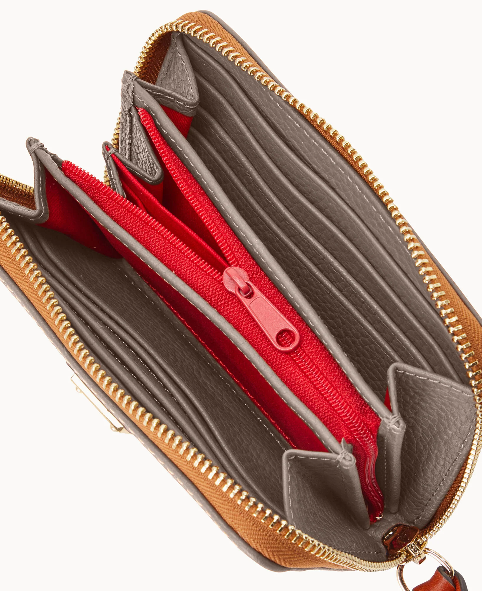 Pebble Grain Medium Zip Around Wallet - Image 36