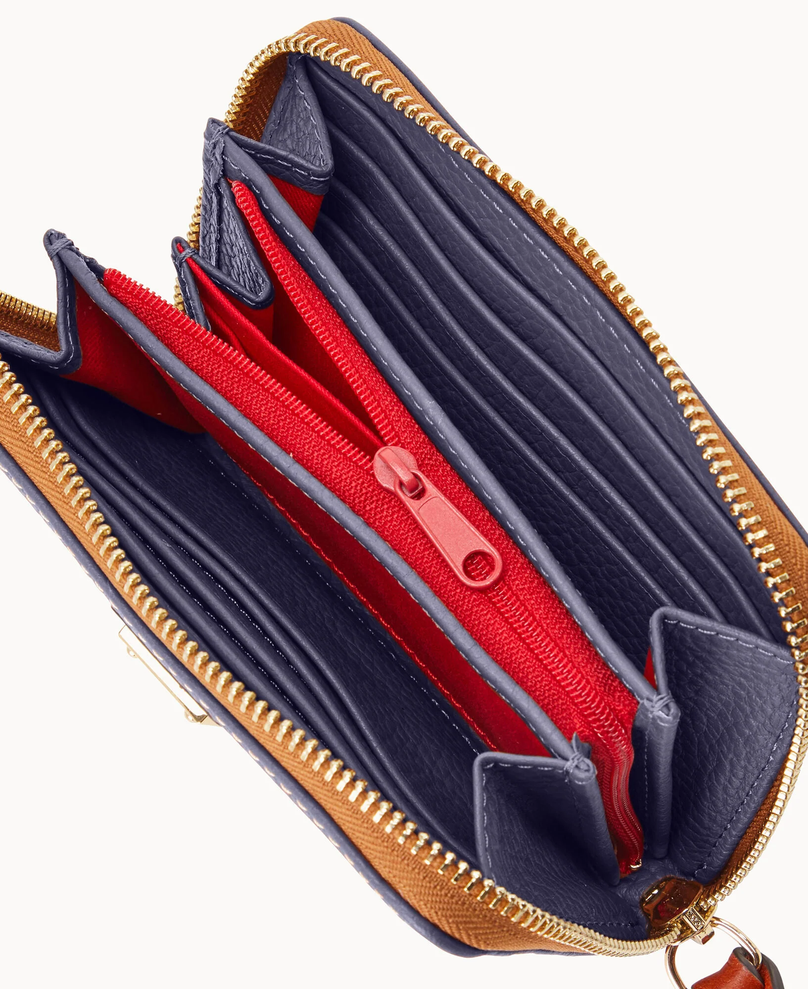 Pebble Grain Medium Zip Around Wallet - Image 6
