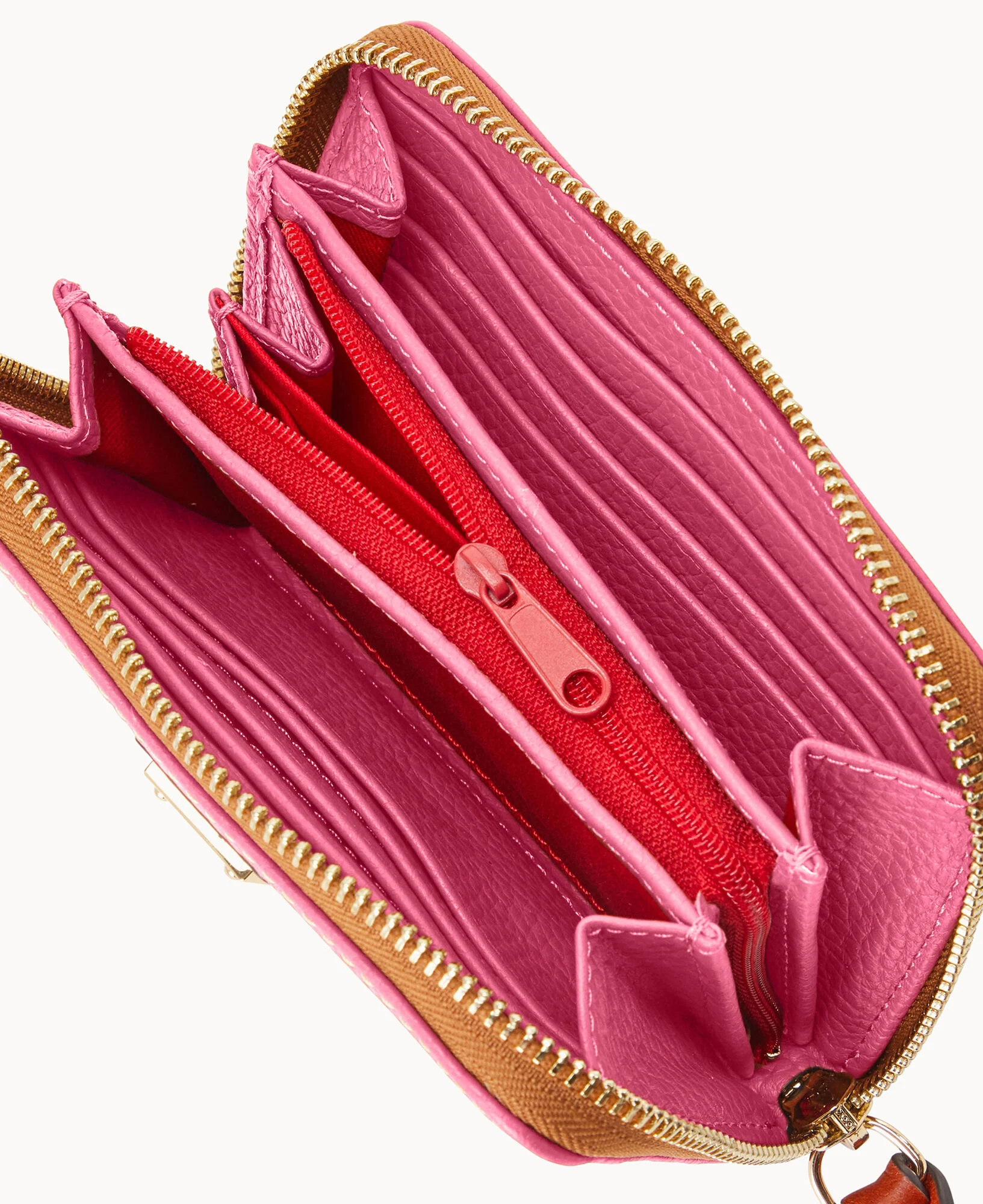 Pebble Grain Medium Zip Around Wallet - Image 60