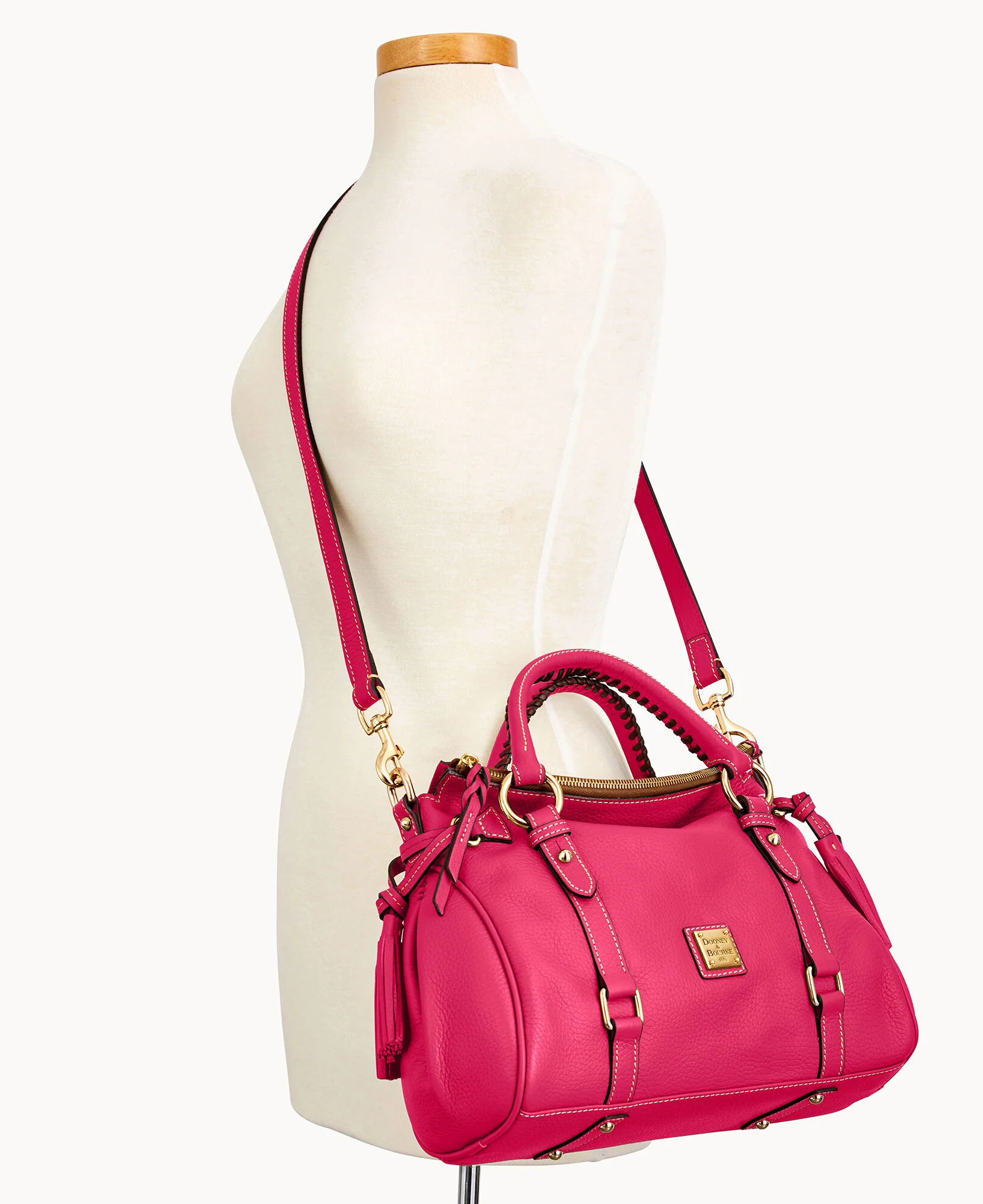 Pebble Grain Satchel - Image 54