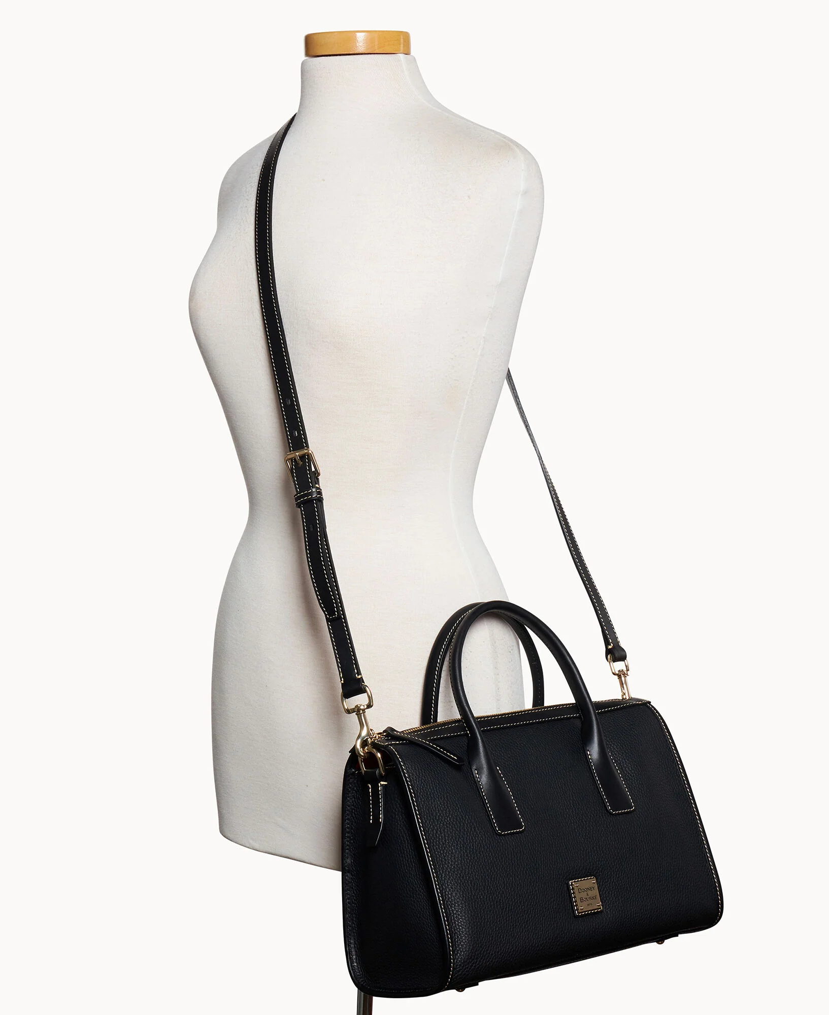 Pebble Grain Satchel - Image 4