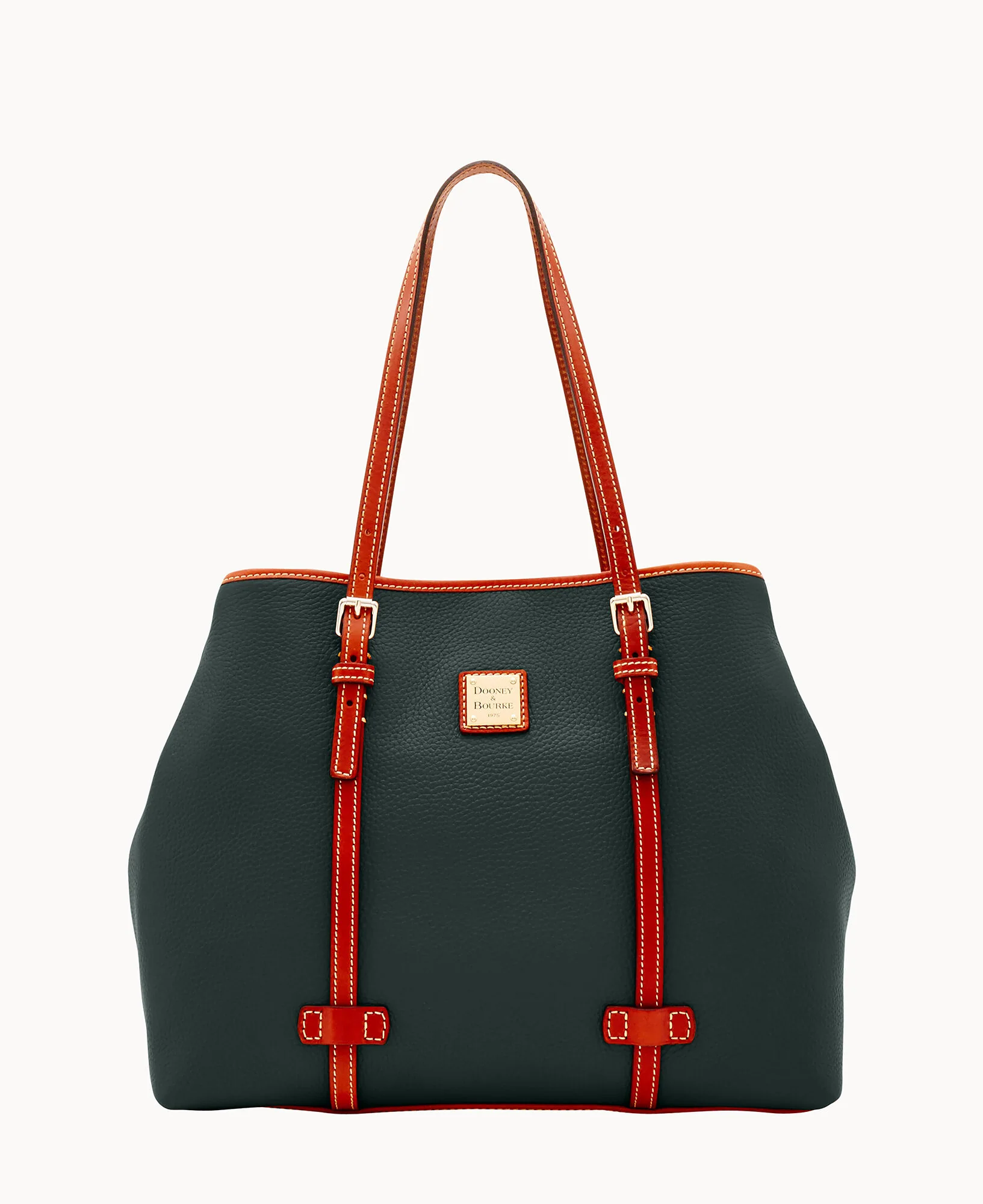 Pebble Grain Side Snap Tote - Image 25