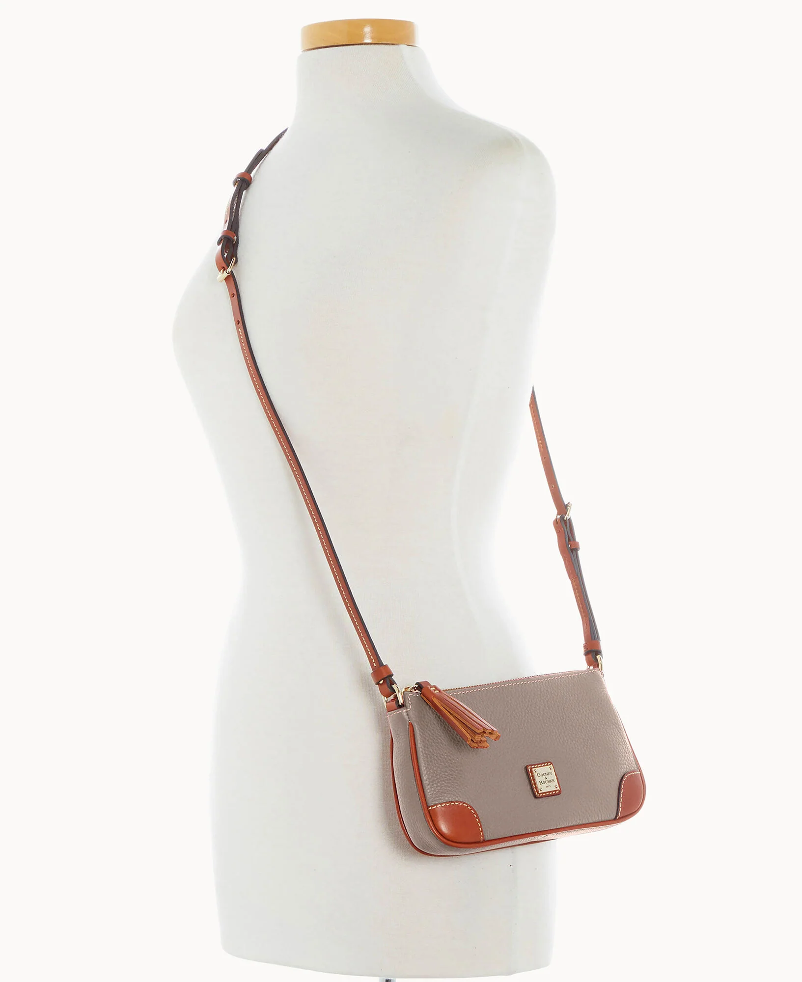 Pebble Grain Slim Crossbody - Image 14