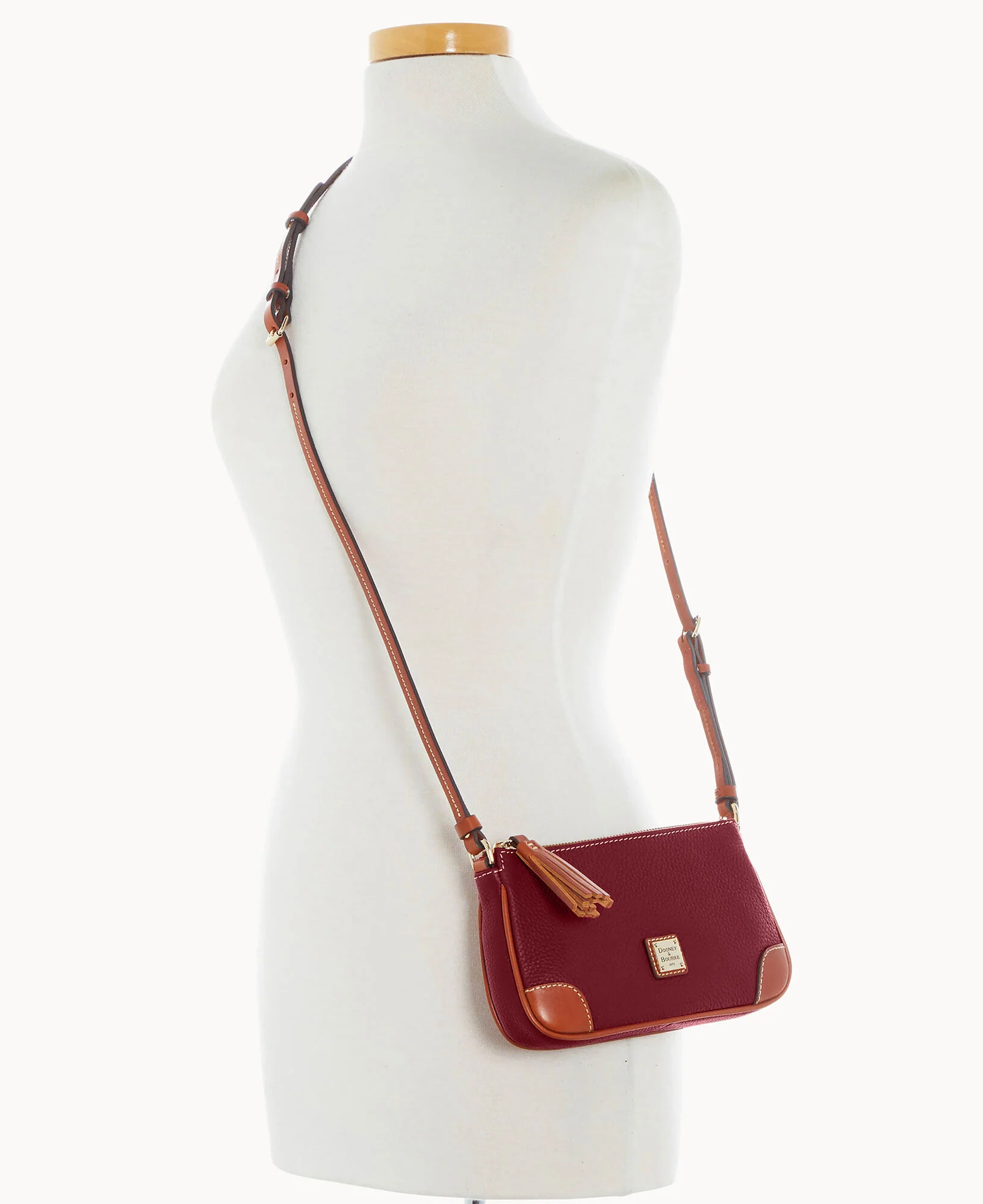 Pebble Grain Slim Crossbody - Image 5