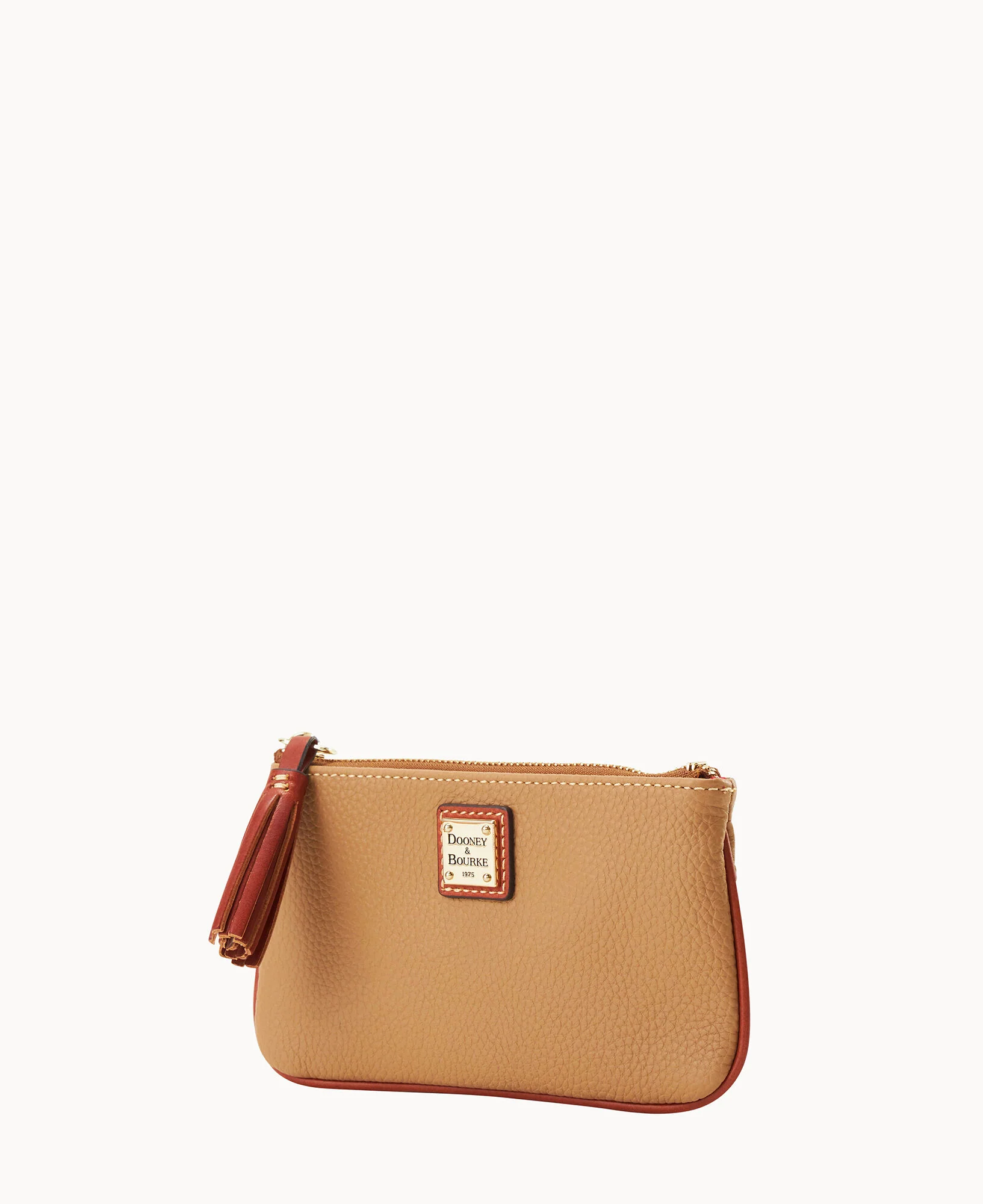 Pebble Grain Small Carrington Wristlet - Image 17