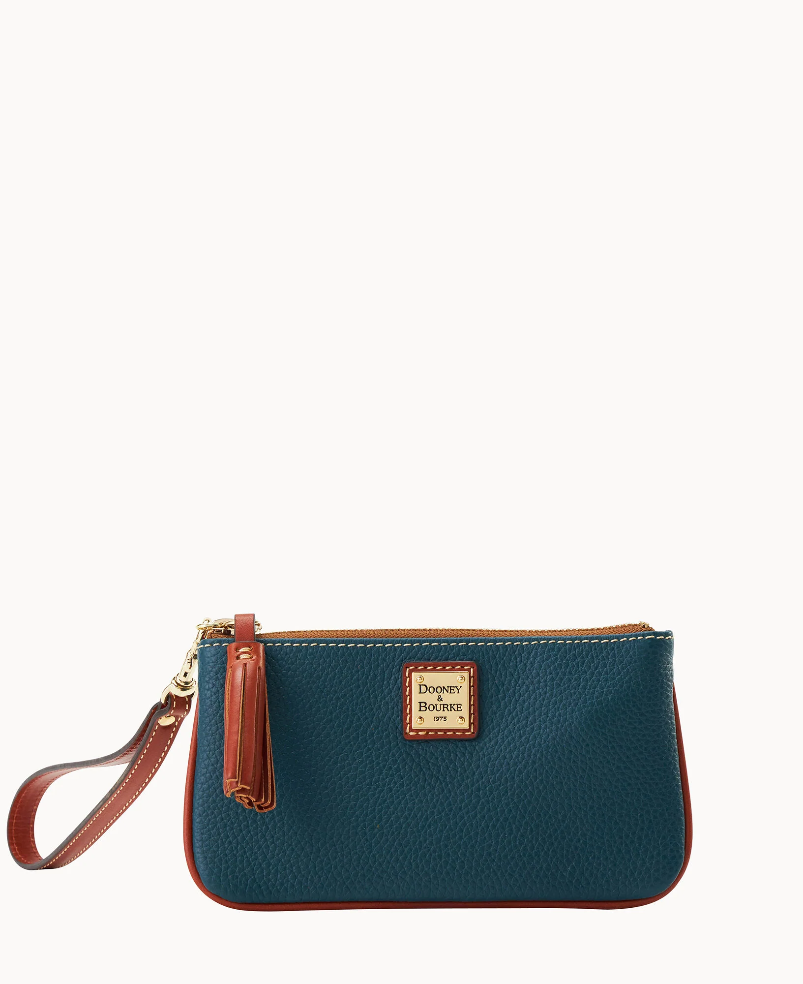 Pebble Grain Small Carrington Wristlet - Image 19