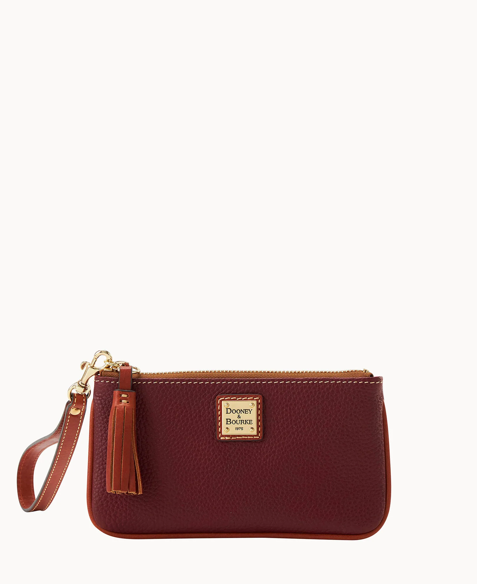 Pebble Grain Small Carrington Wristlet - Image 22