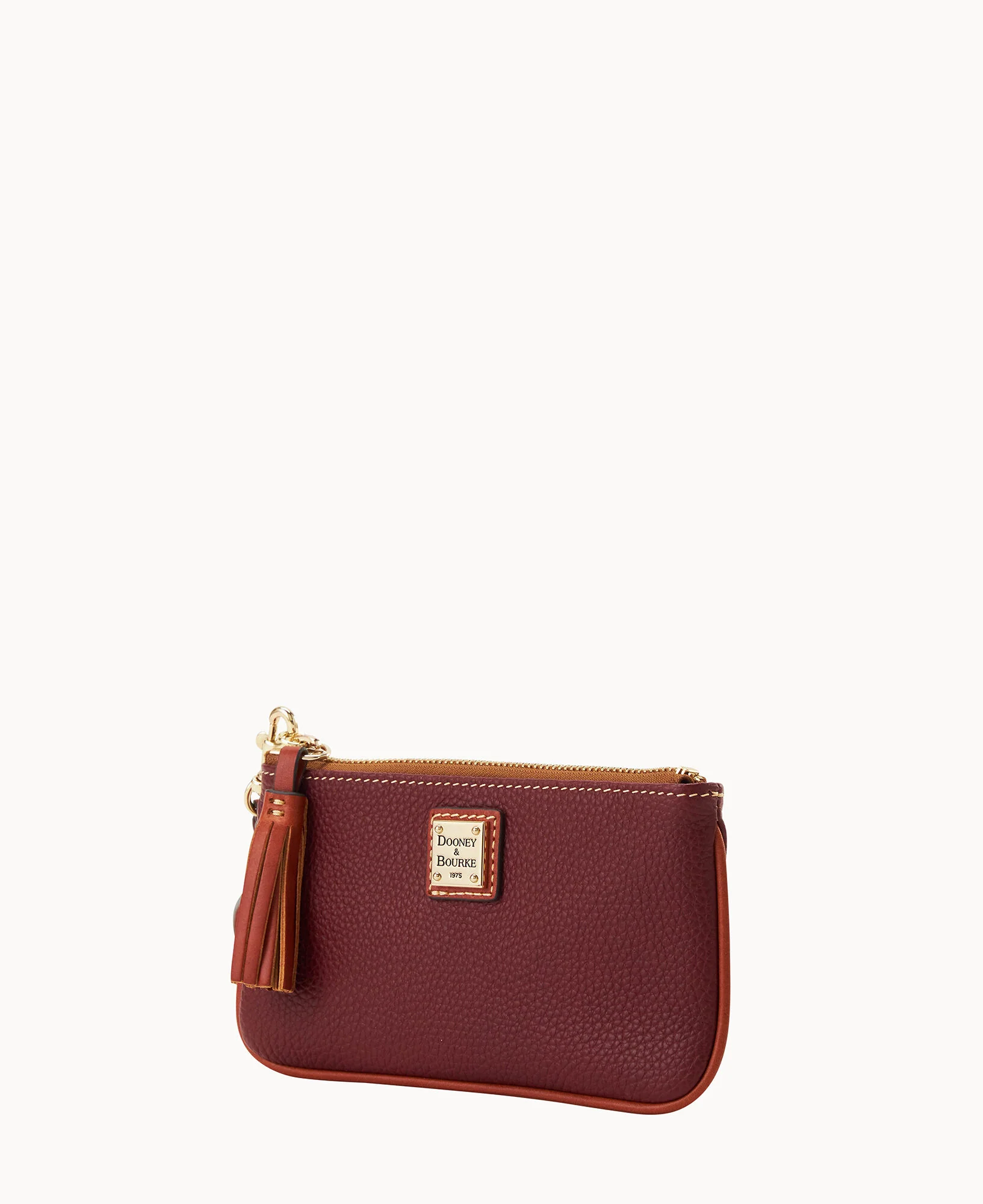 Pebble Grain Small Carrington Wristlet - Image 23