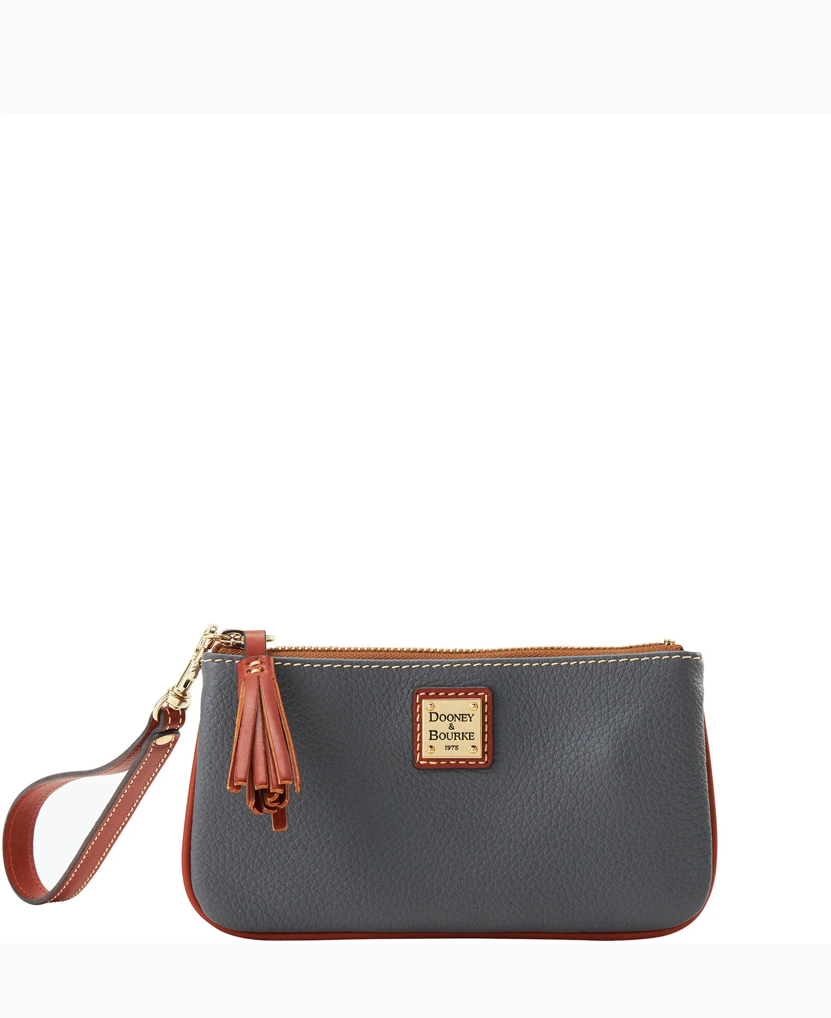 Pebble Grain Small Carrington Wristlet - Image 37