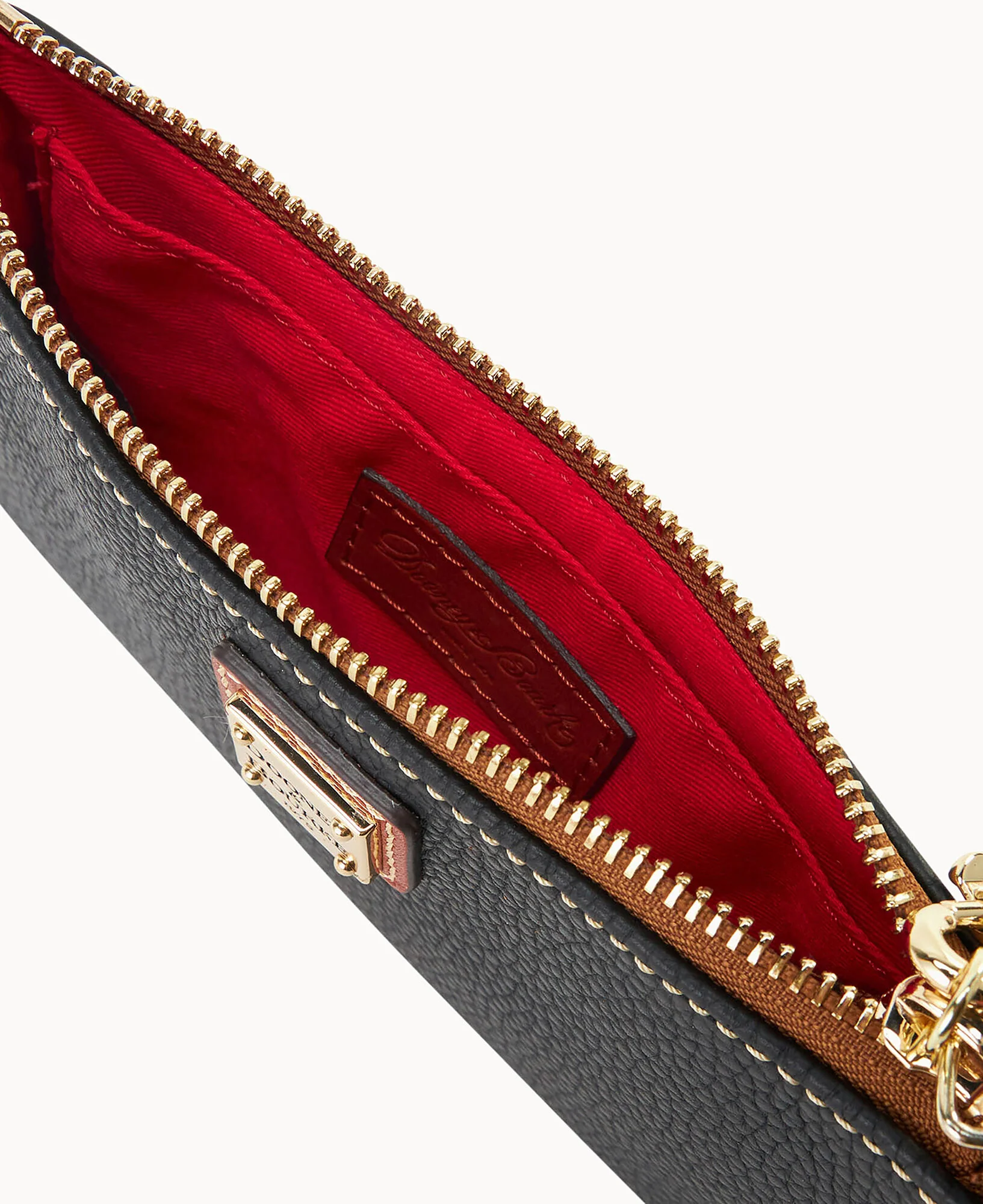 Pebble Grain Small Carrington Wristlet - Image 6
