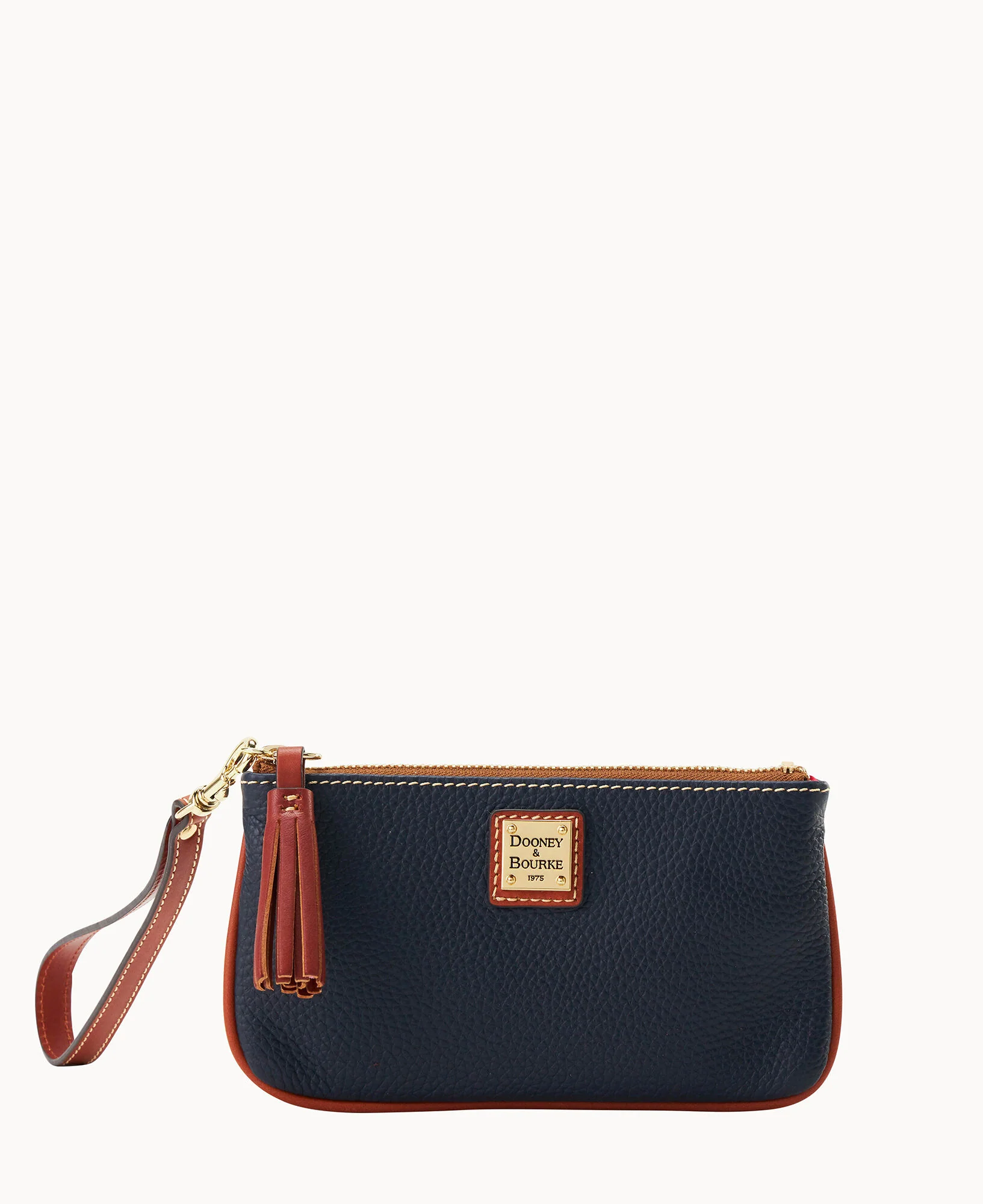 Pebble Grain Small Carrington Wristlet - Image 7