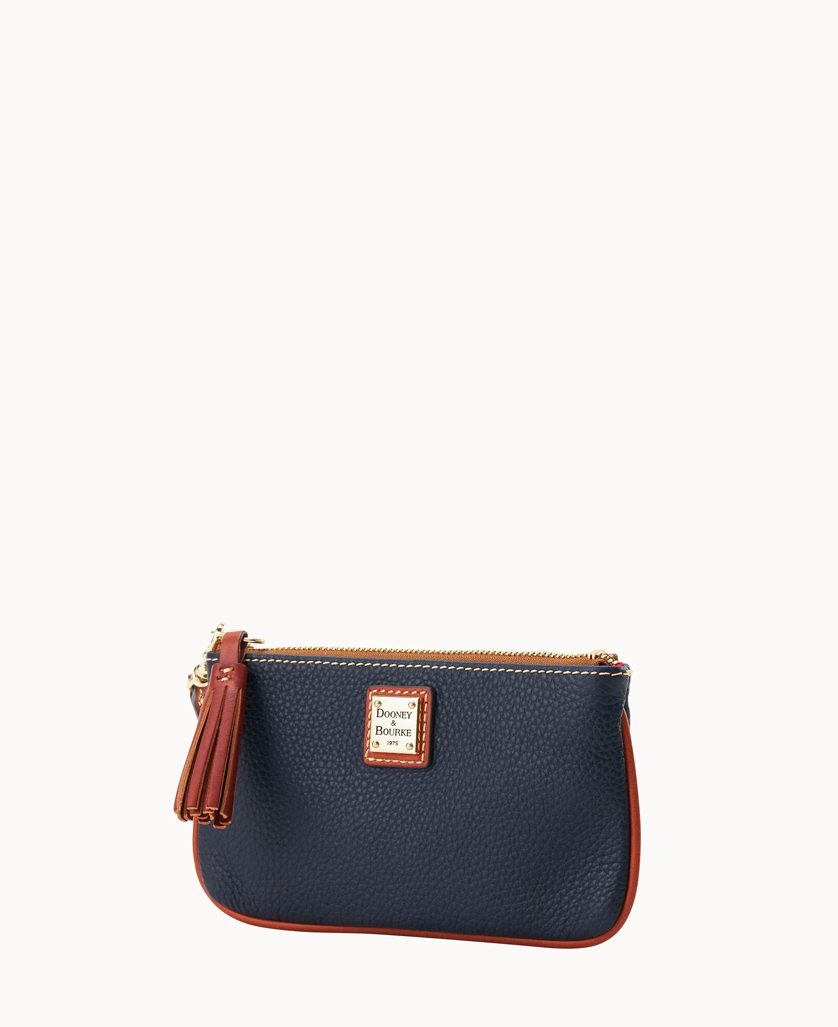 Pebble Grain Small Carrington Wristlet - Image 8