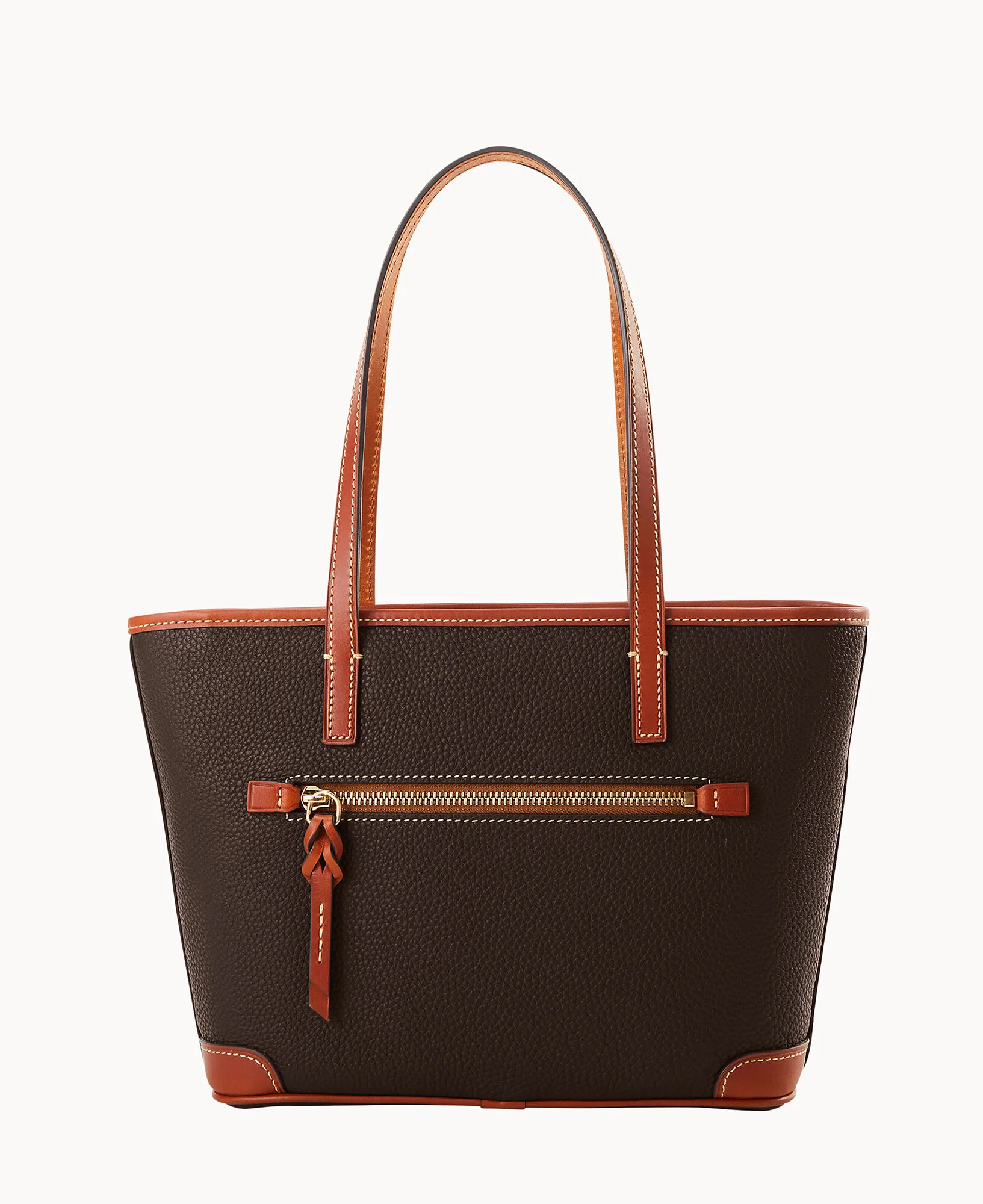 Pebble Grain Small Charleston Shopper - Image 29