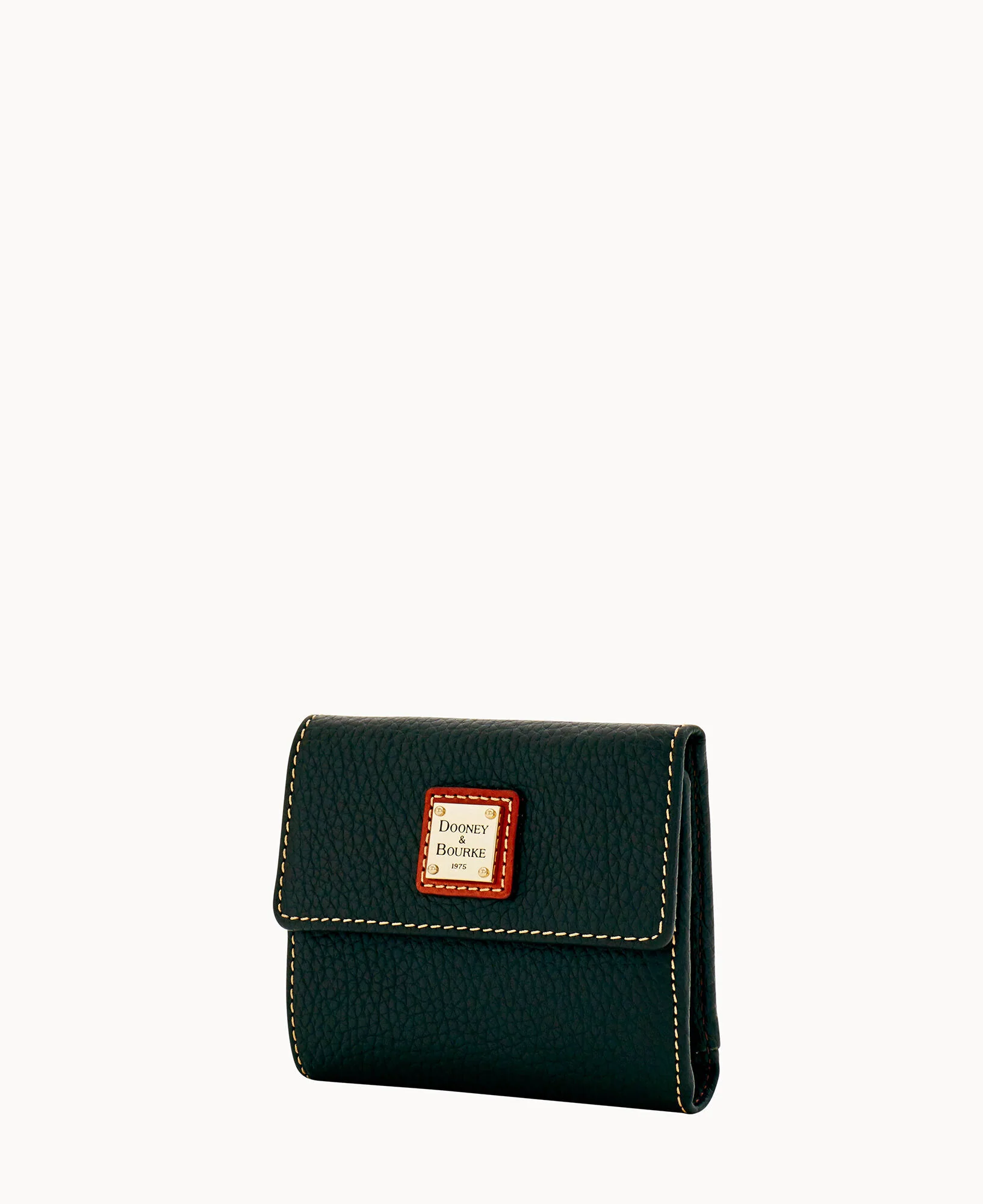 Pebble Grain Small Flap Wallet - Image 11