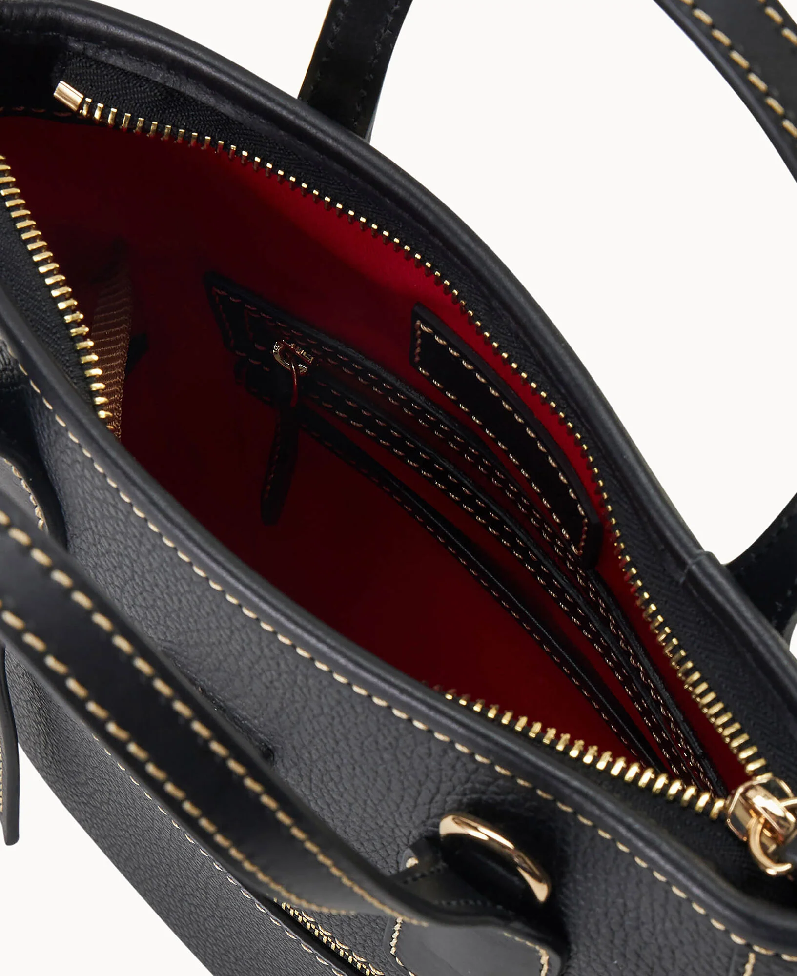 Pebble Grain Small Handle Tote - Image 11