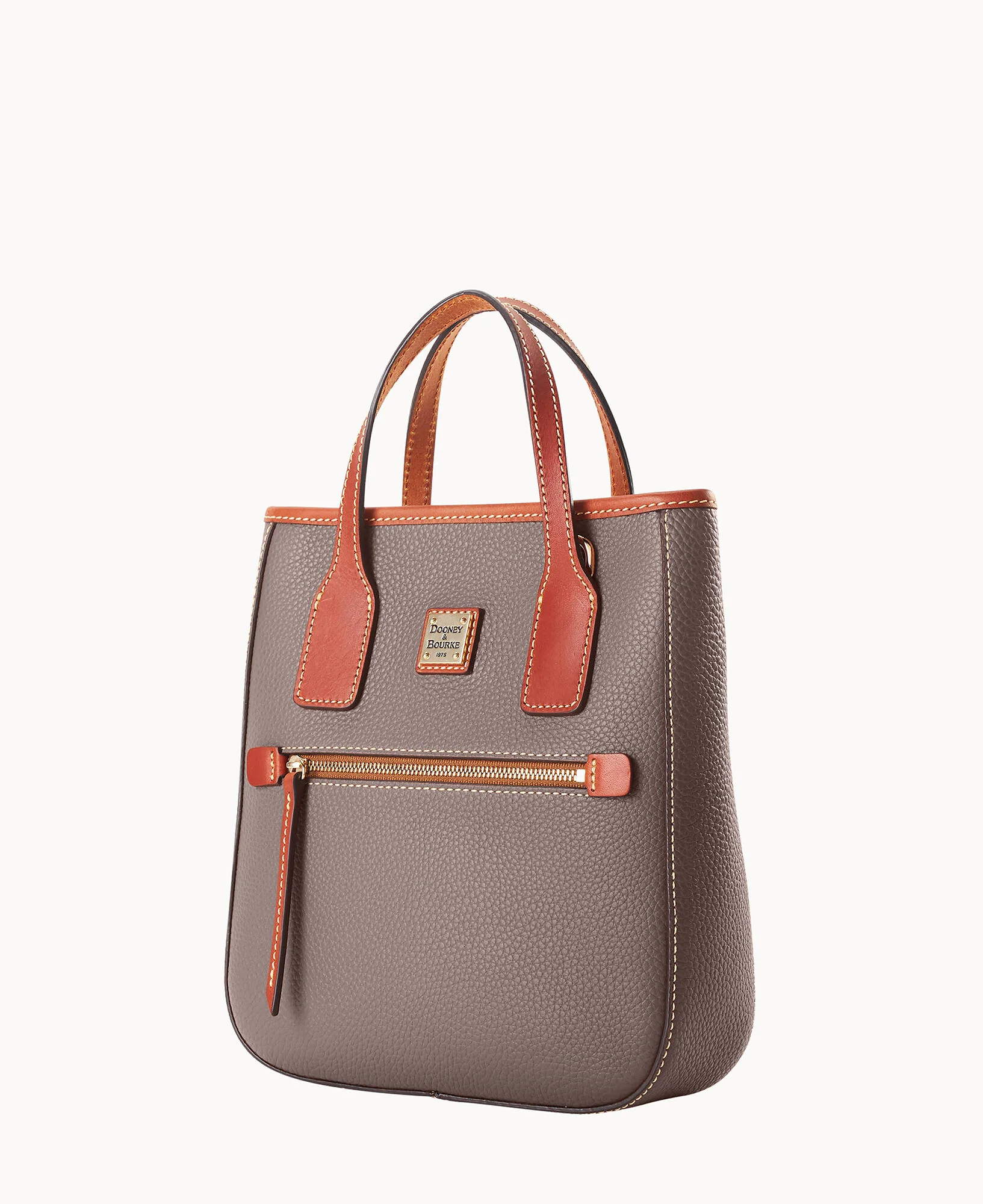 Pebble Grain Small Handle Tote - Image 22