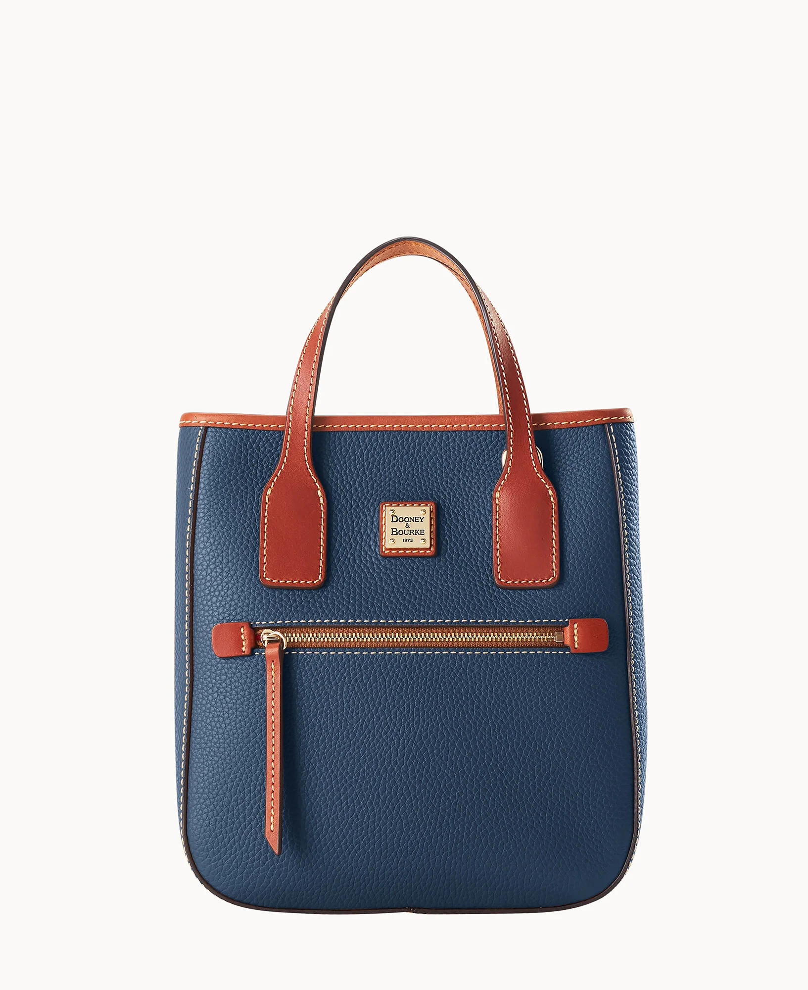 Pebble Grain Small Handle Tote - Image 25