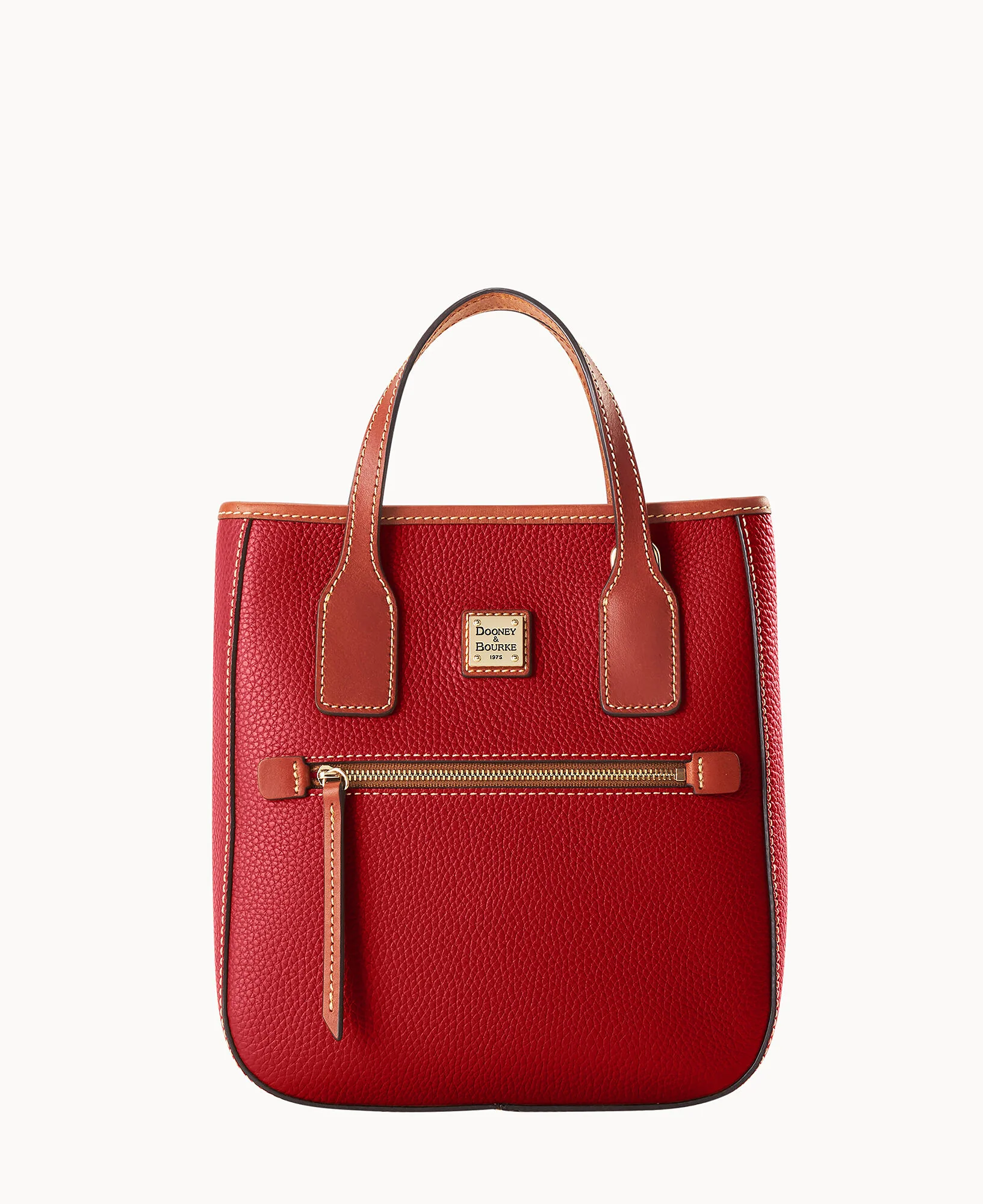 Pebble Grain Small Handle Tote - Image 33