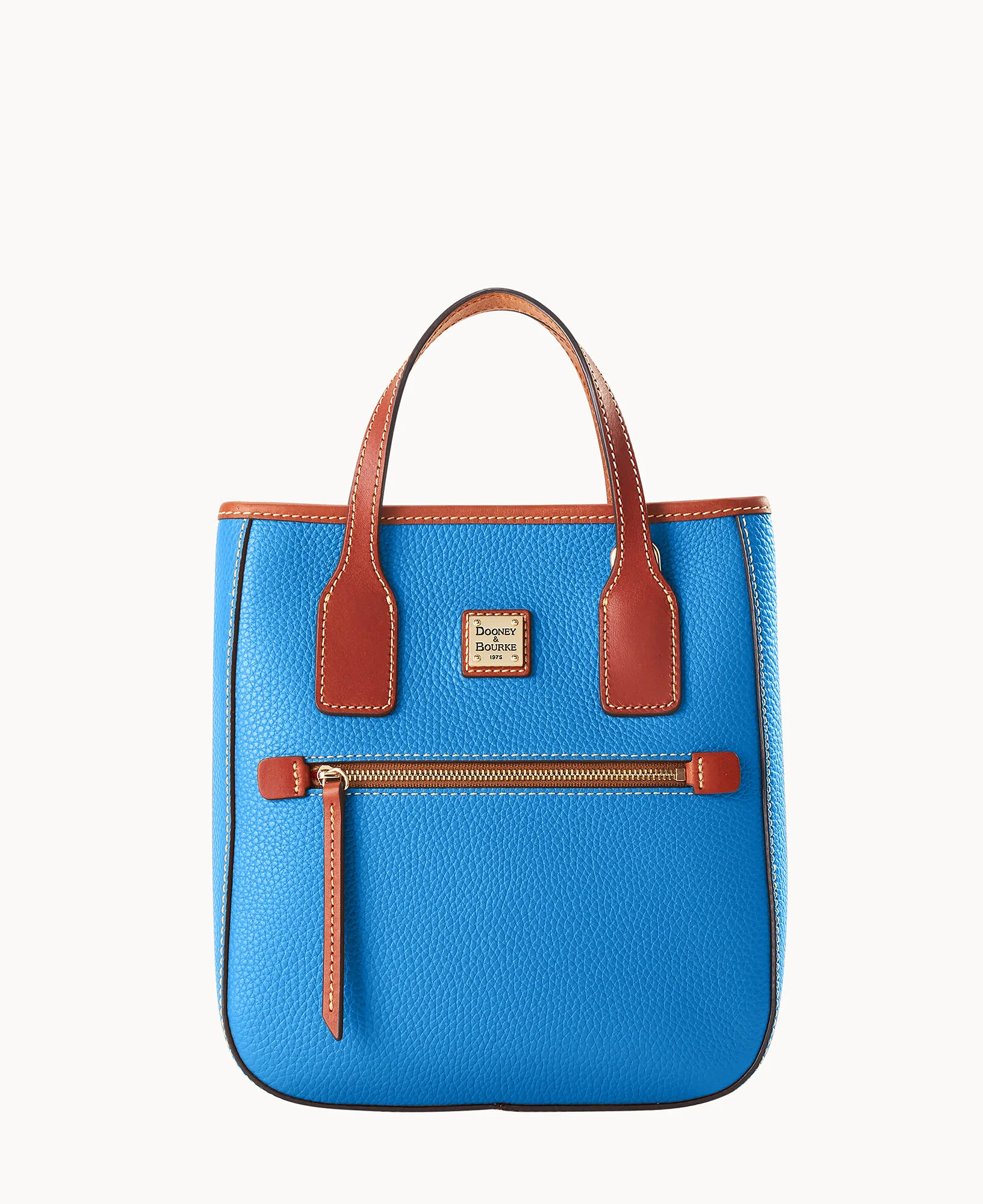 Pebble Grain Small Handle Tote - Image 37