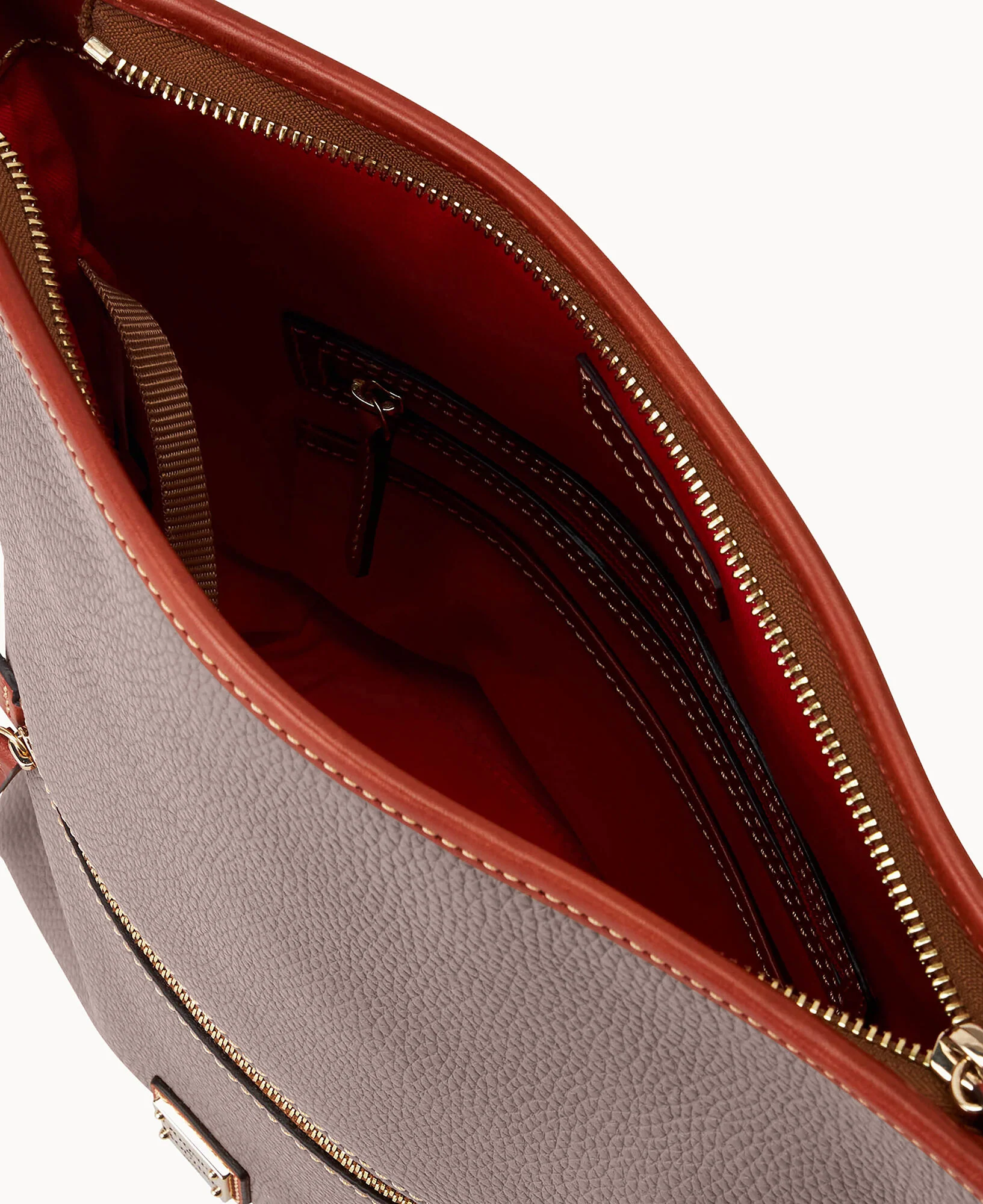 Pebble Grain Small Hobo Crossbody - Image 19