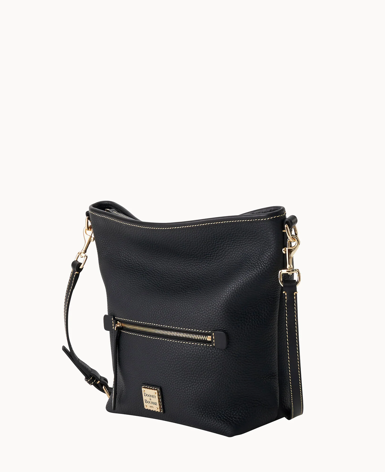 Pebble Grain Small Hobo Crossbody - Image 2