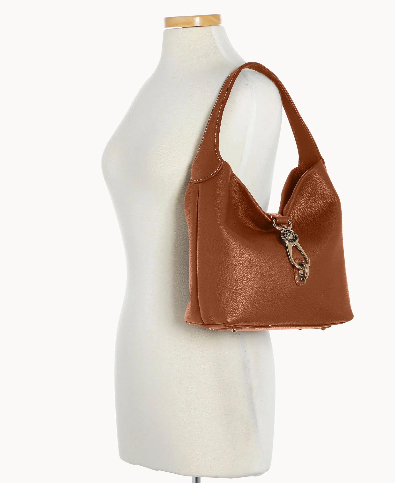 Pebble Grain Small Logo Lock Sac - Image 16