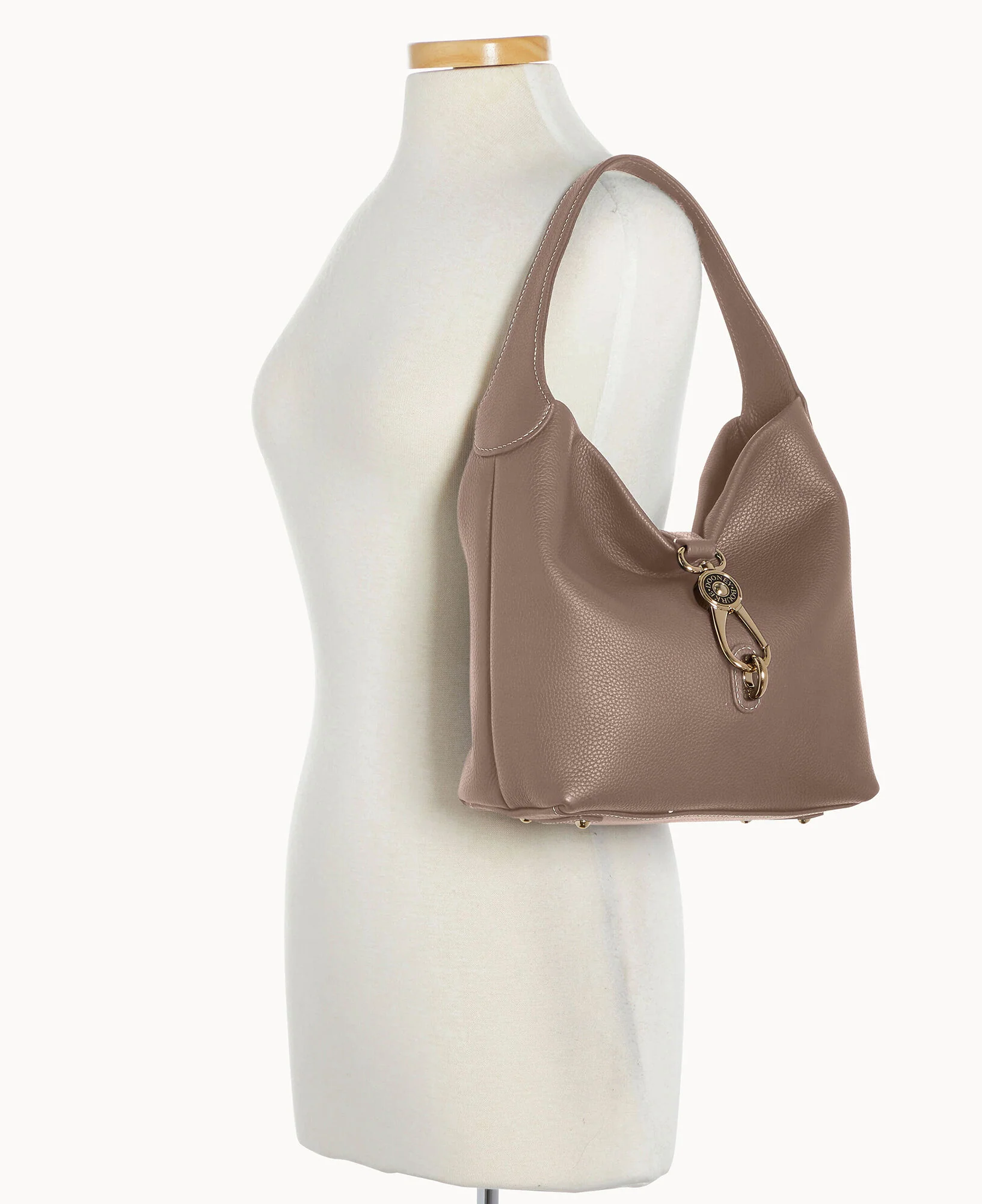 Pebble Grain Small Logo Lock Sac - Image 20