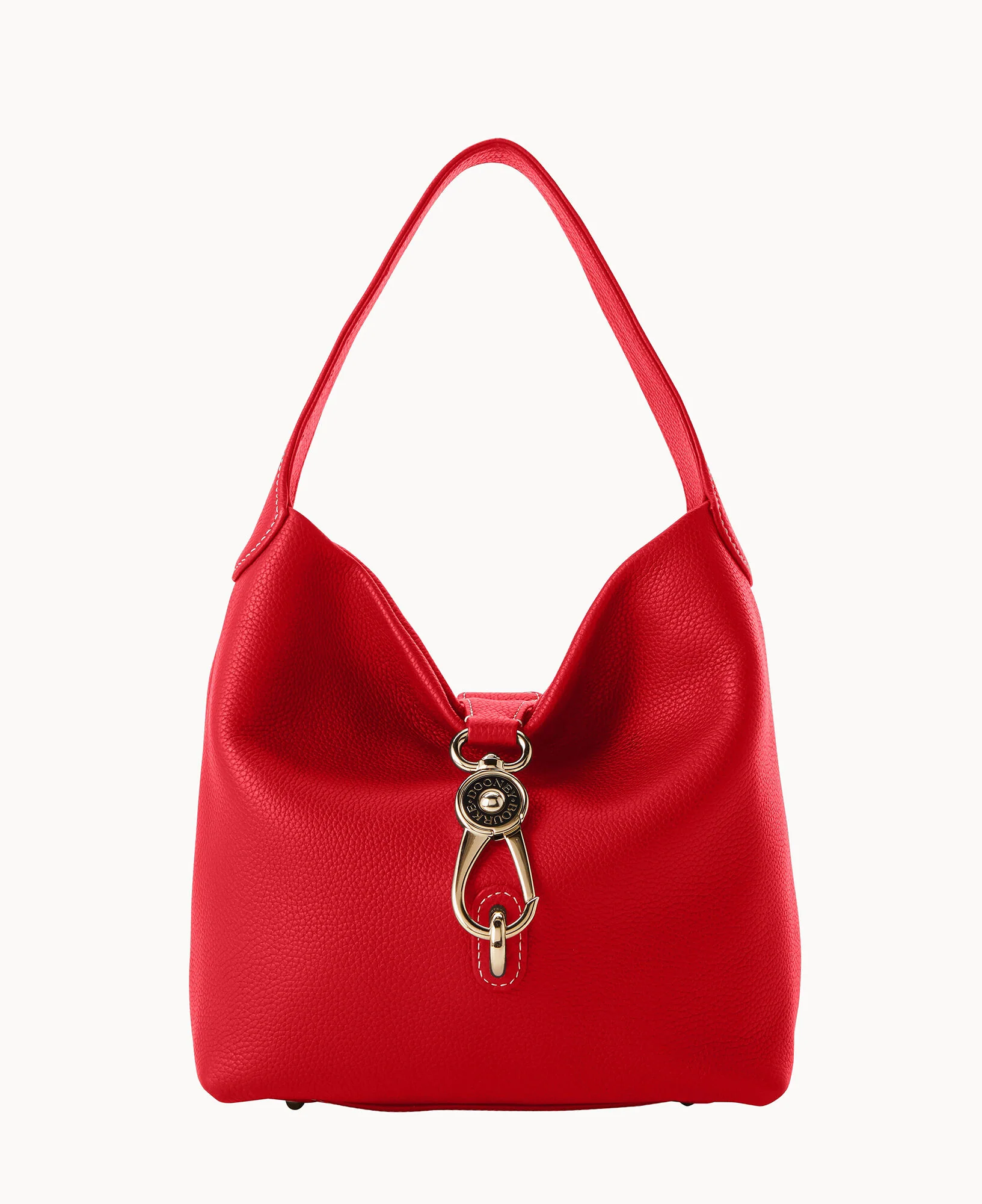 Pebble Grain Small Logo Lock Sac - Image 25